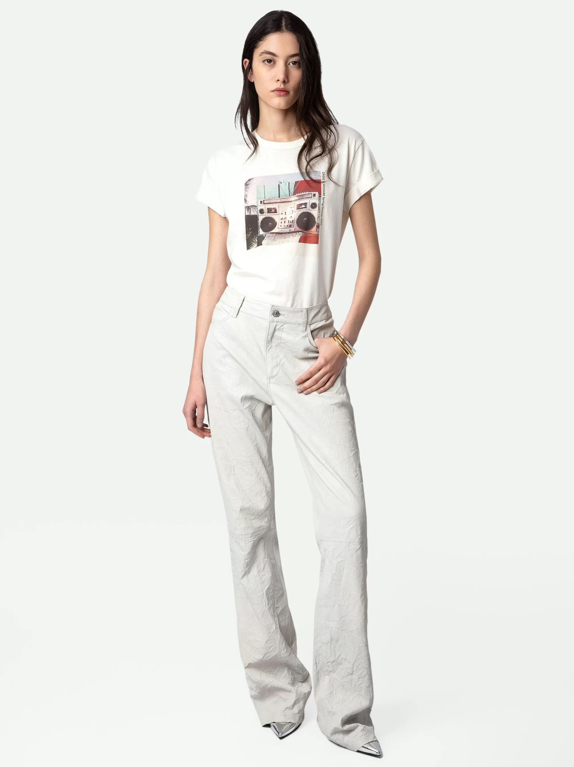 T-Shirts | Spring/Summer 2024 | Zadig&Voltaire Anya Photoprint T-shirt Judo