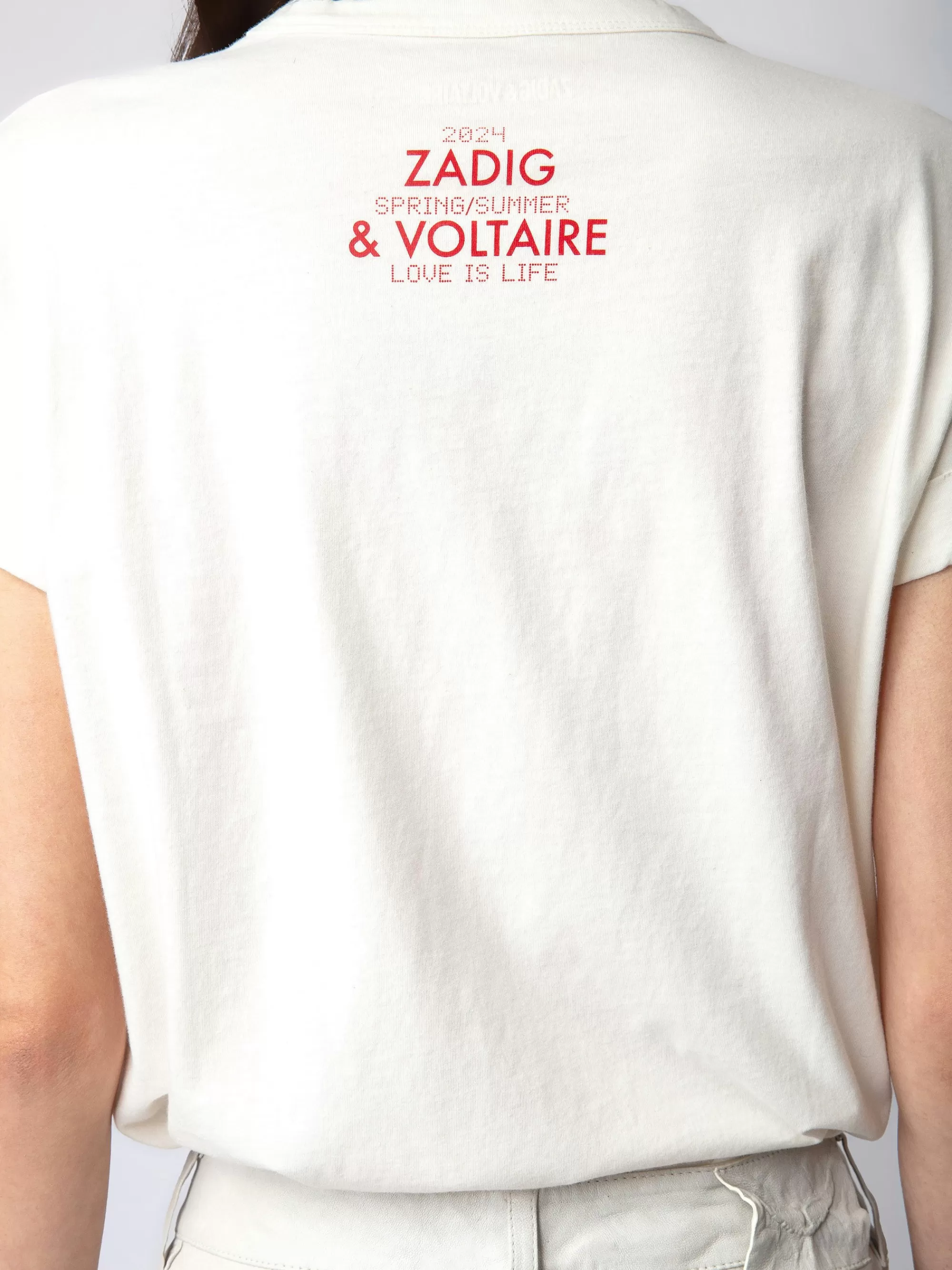 T-Shirts | Spring/Summer 2024 | Zadig&Voltaire Anya Photoprint T-shirt Judo