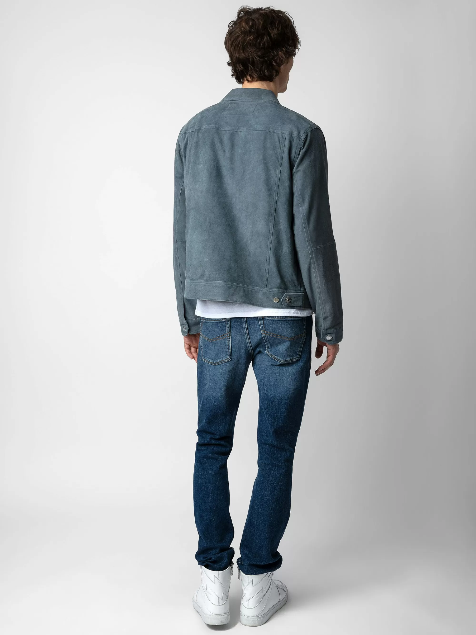 Spring/Summer 2024 | Jackets & Coats | Zadig&Voltaire Base Suede Jacket Uniform