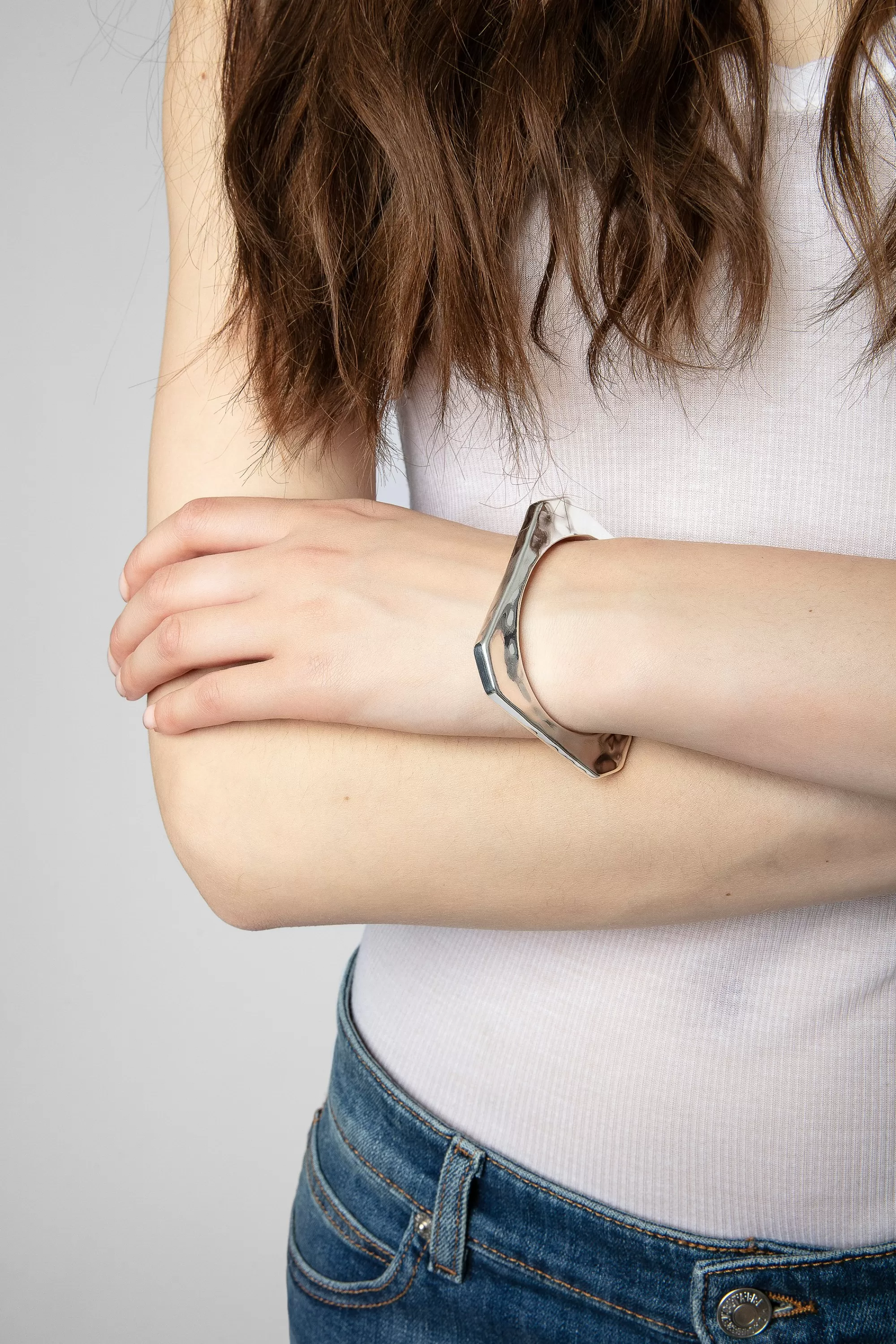 Iconics | Zadig&Voltaire Cecilia Bangle Antic silver