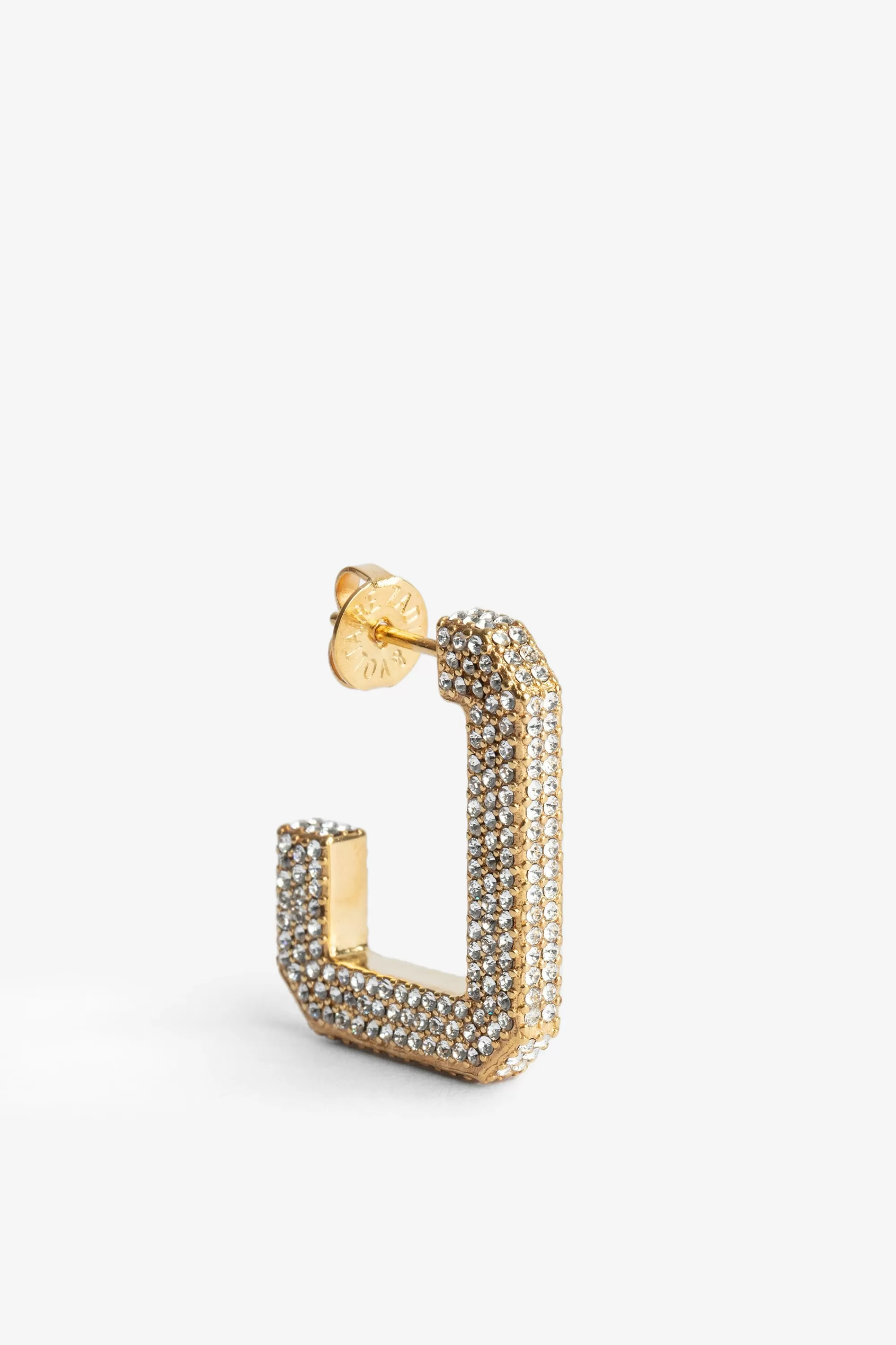 Iconics | Zadig&Voltaire Cecilia Strass Earrings Old gold