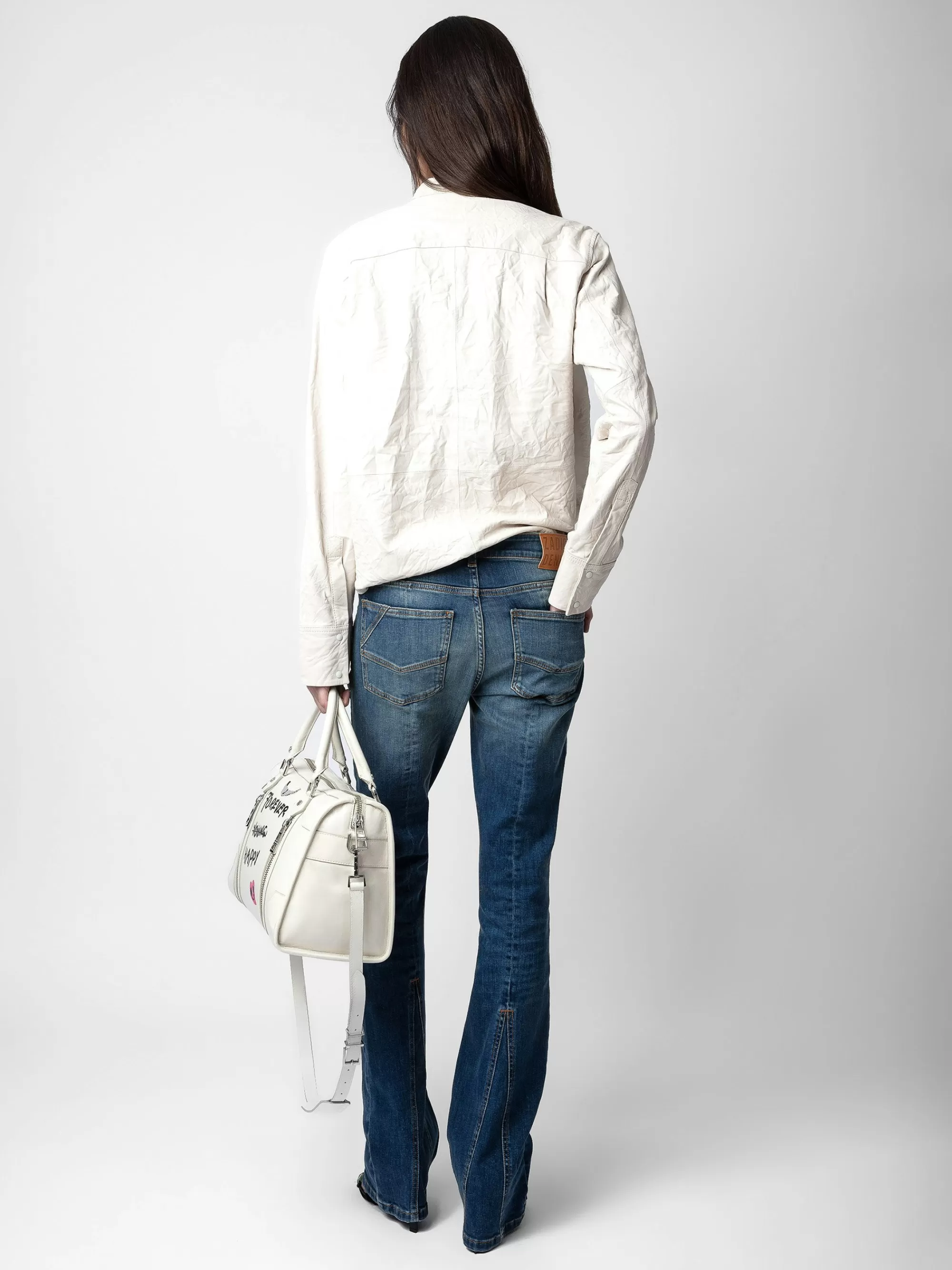 Tops & Shirts | Leather | Zadig&Voltaire Chic Crinkled Leather Shirt Judo