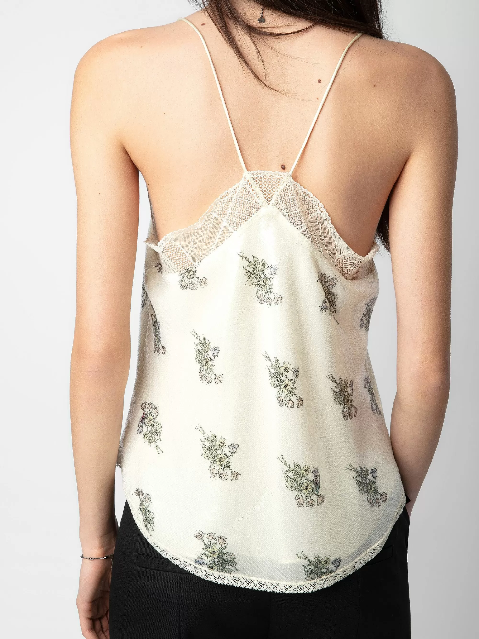 Tops & Shirts | Spring/Summer 2024 | Zadig&Voltaire Christy Camisole Mastic