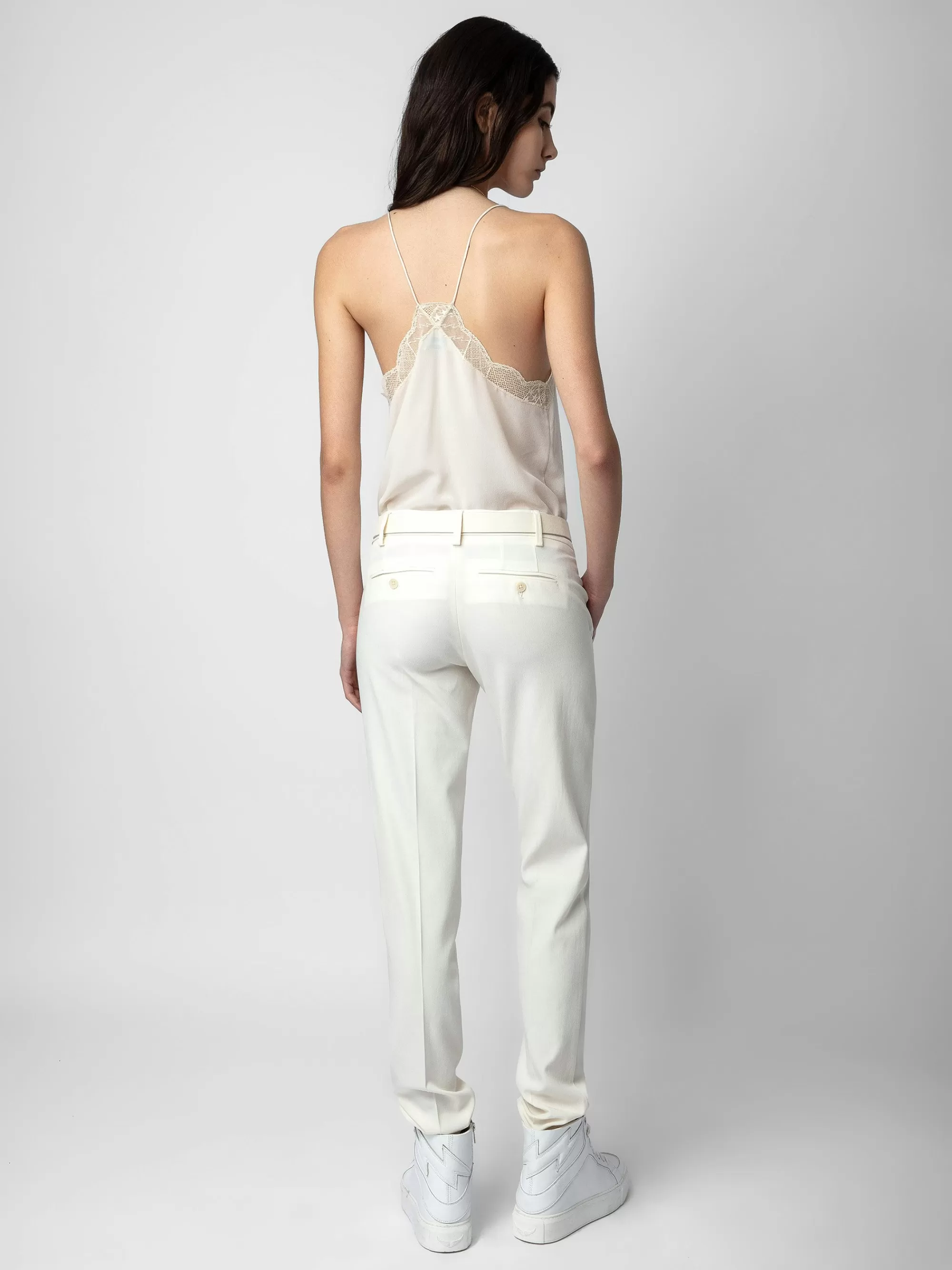 Tops & Shirts | Iconics | Zadig&Voltaire Christy Silk Camisole Ecru