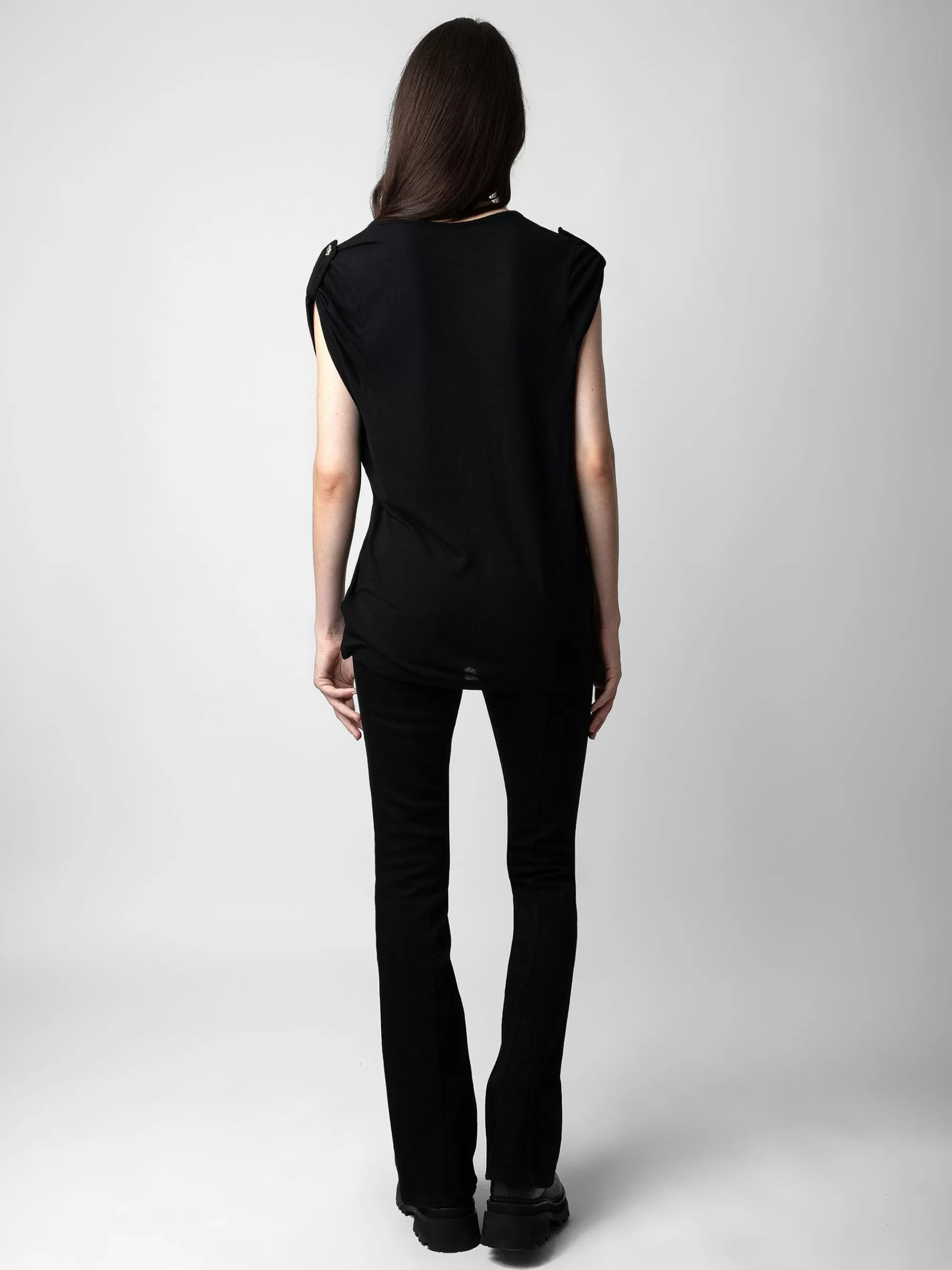 T-Shirts | Shop New In | Zadig&Voltaire Donate Jewellery T-shirt Black