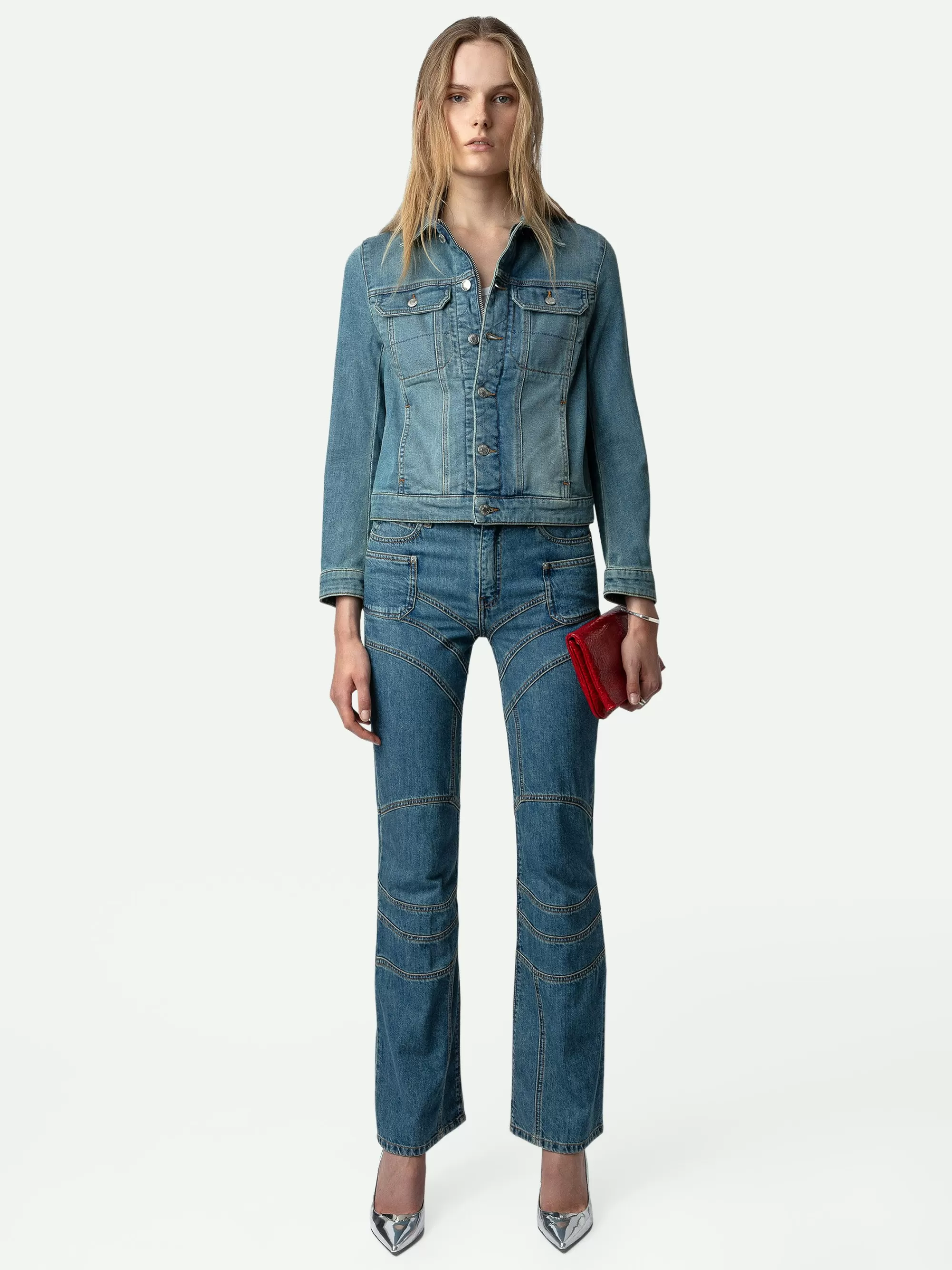 Shop New In | Zadig&Voltaire Elvira Jeans Light blue