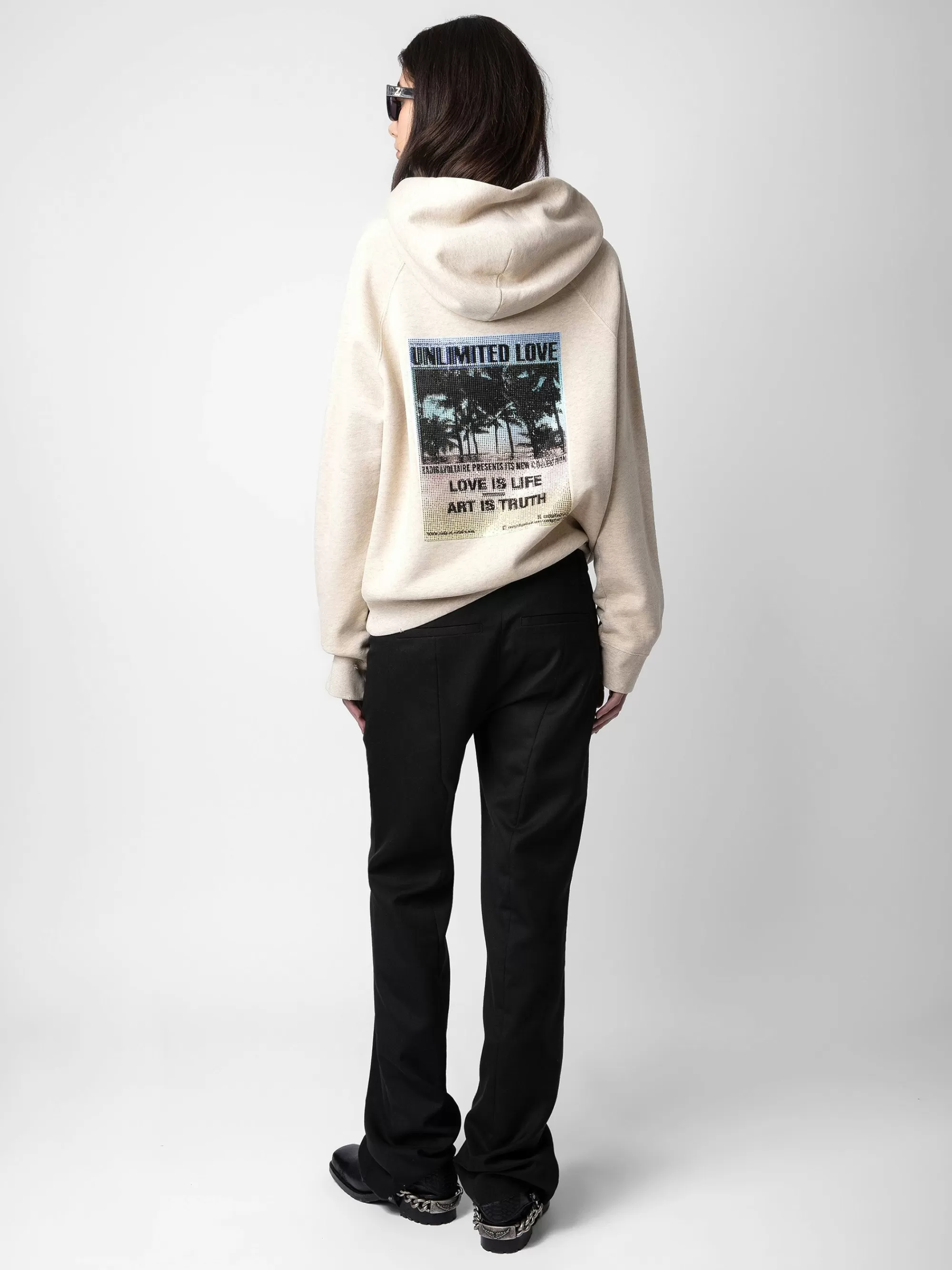 Sweatshirts | Spring/Summer 2024 | Zadig&Voltaire Georgy Photoprint Hoodie Scout
