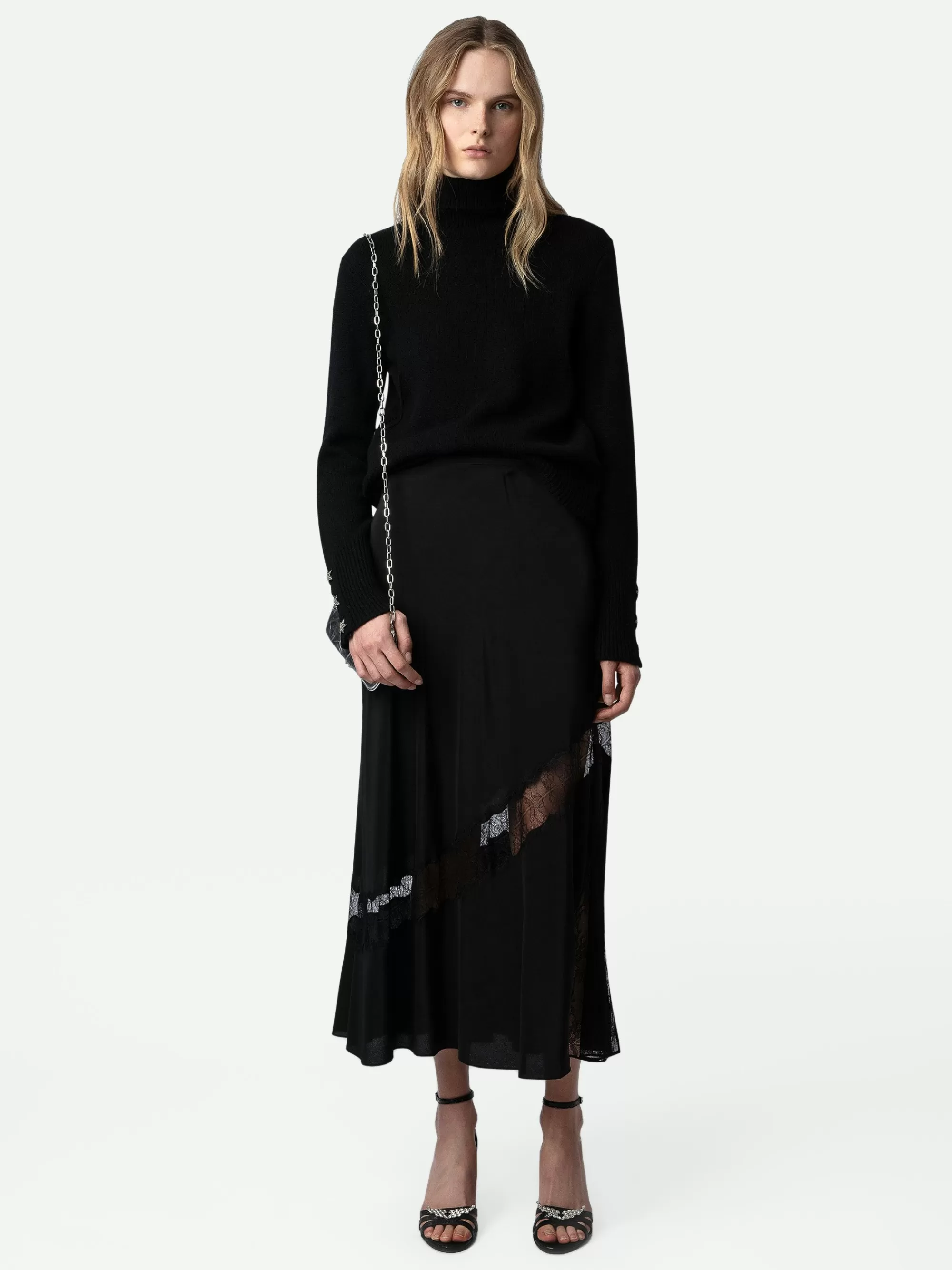 Dresses & Skirts | Spring/Summer 2024 | Zadig&Voltaire Jaylal Silk Skirt Black