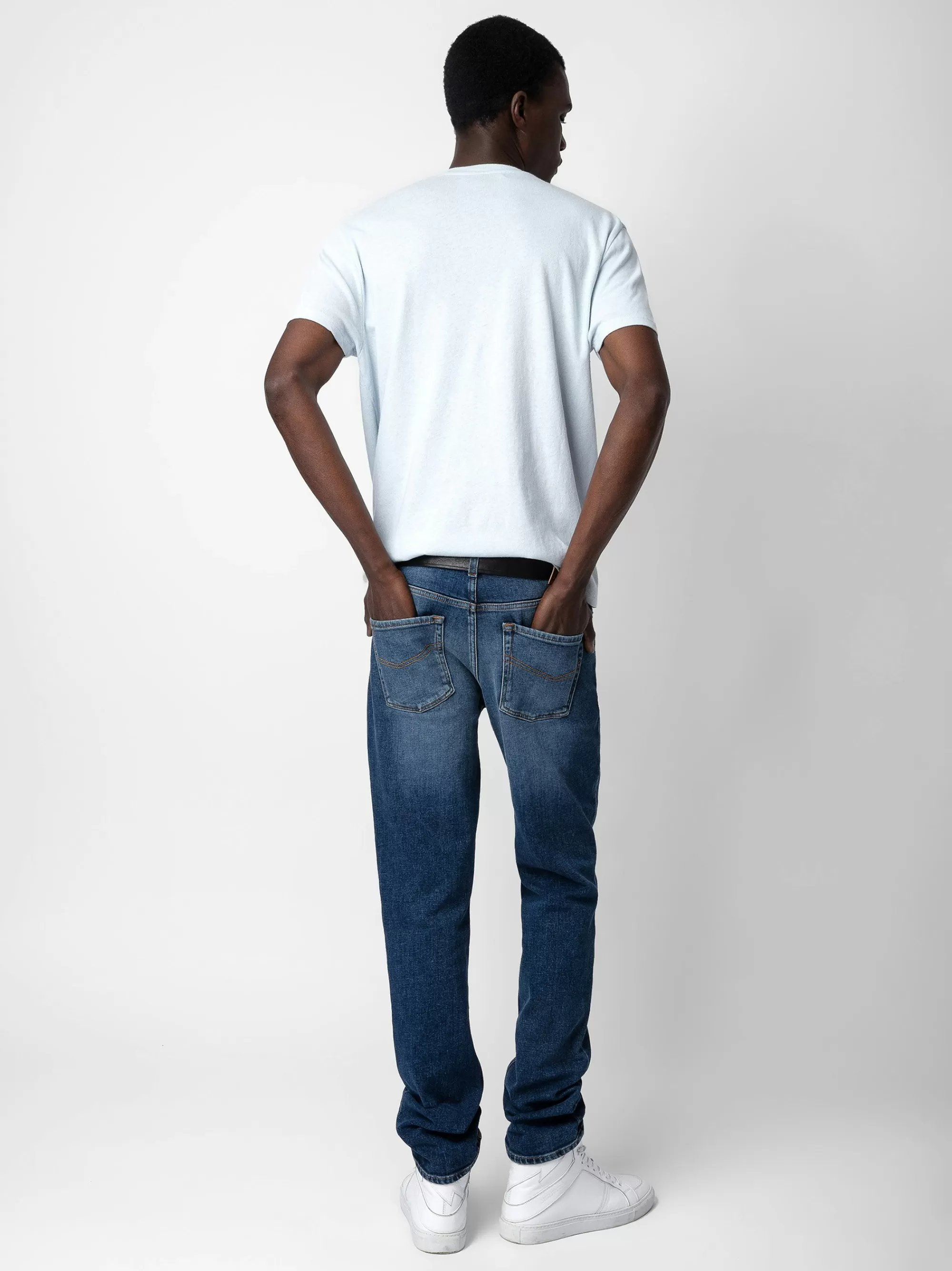Spring/Summer 2024 | T-Shirts | Zadig&Voltaire Jetty T-shirt Ciel