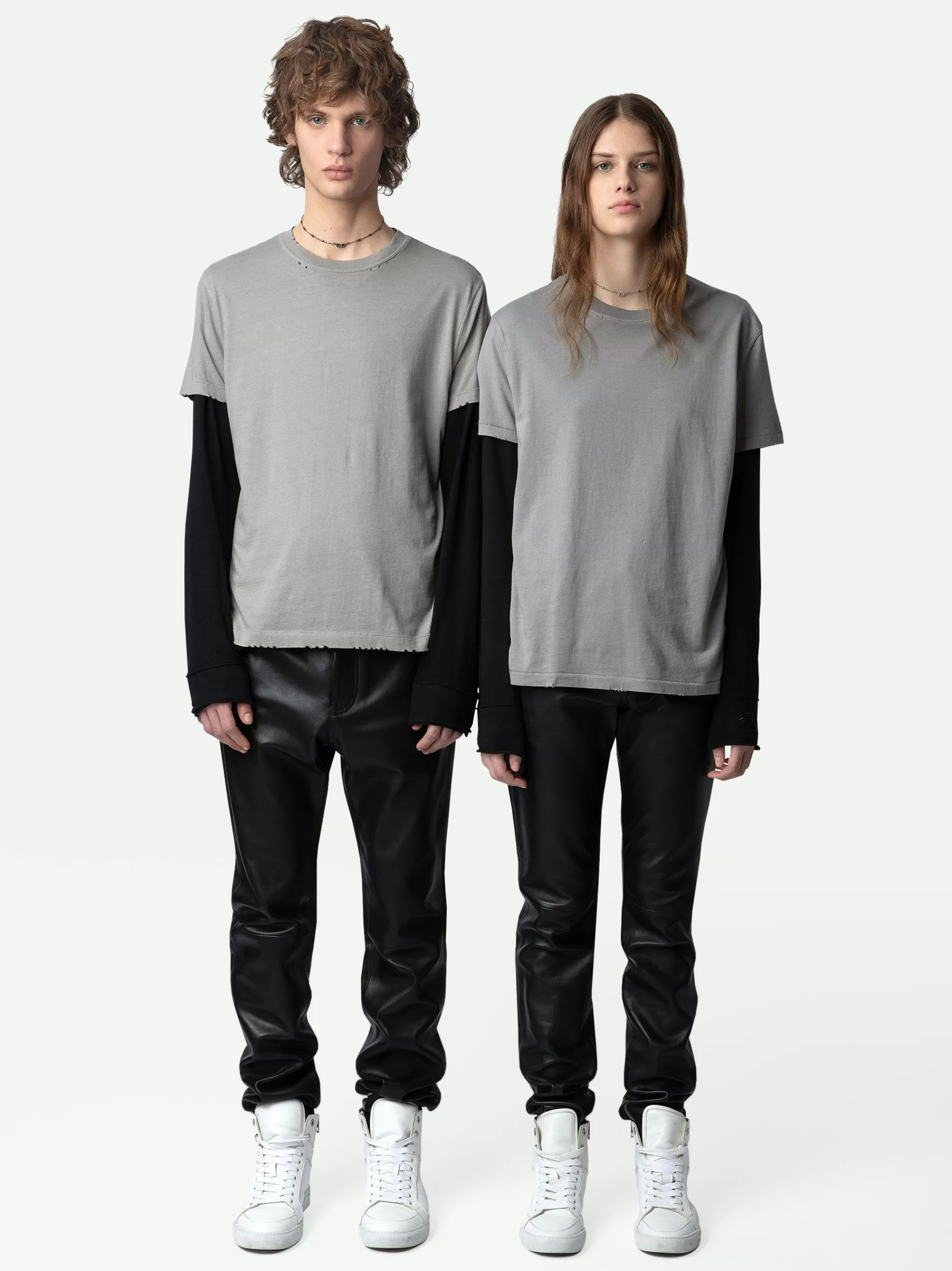 Spring/Summer 2024 | Unisex | Zadig&Voltaire Jimmy T-Shirt Iron