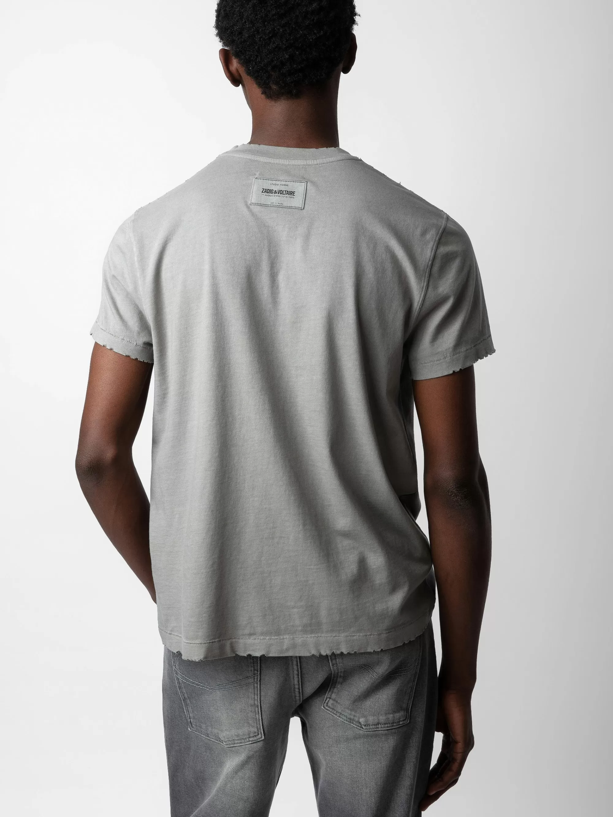 Spring/Summer 2024 | Unisex | Zadig&Voltaire Jimmy T-Shirt Iron