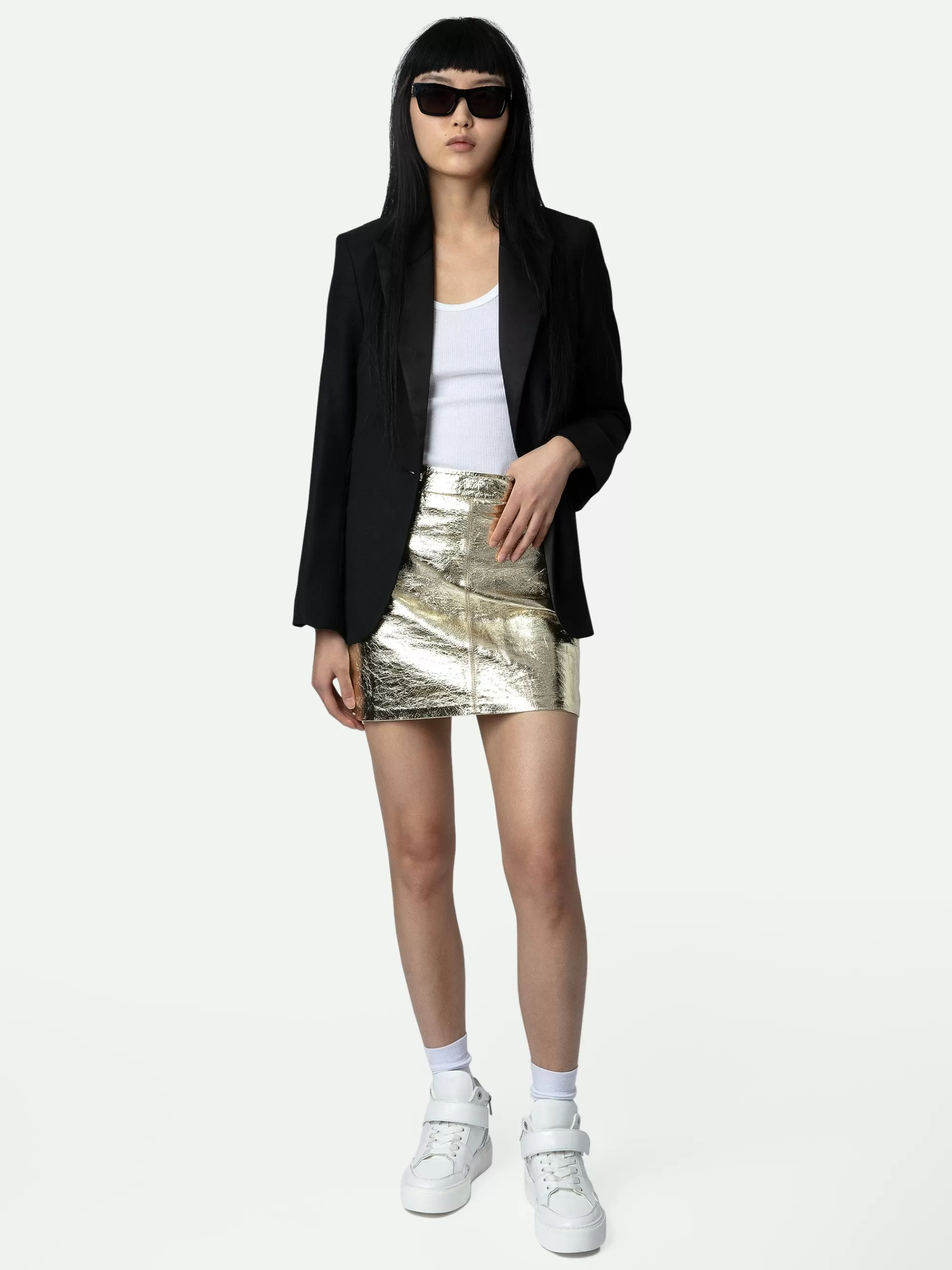 Dresses & Skirts | Leather | Zadig&Voltaire Jinette Leather Skirt Shea