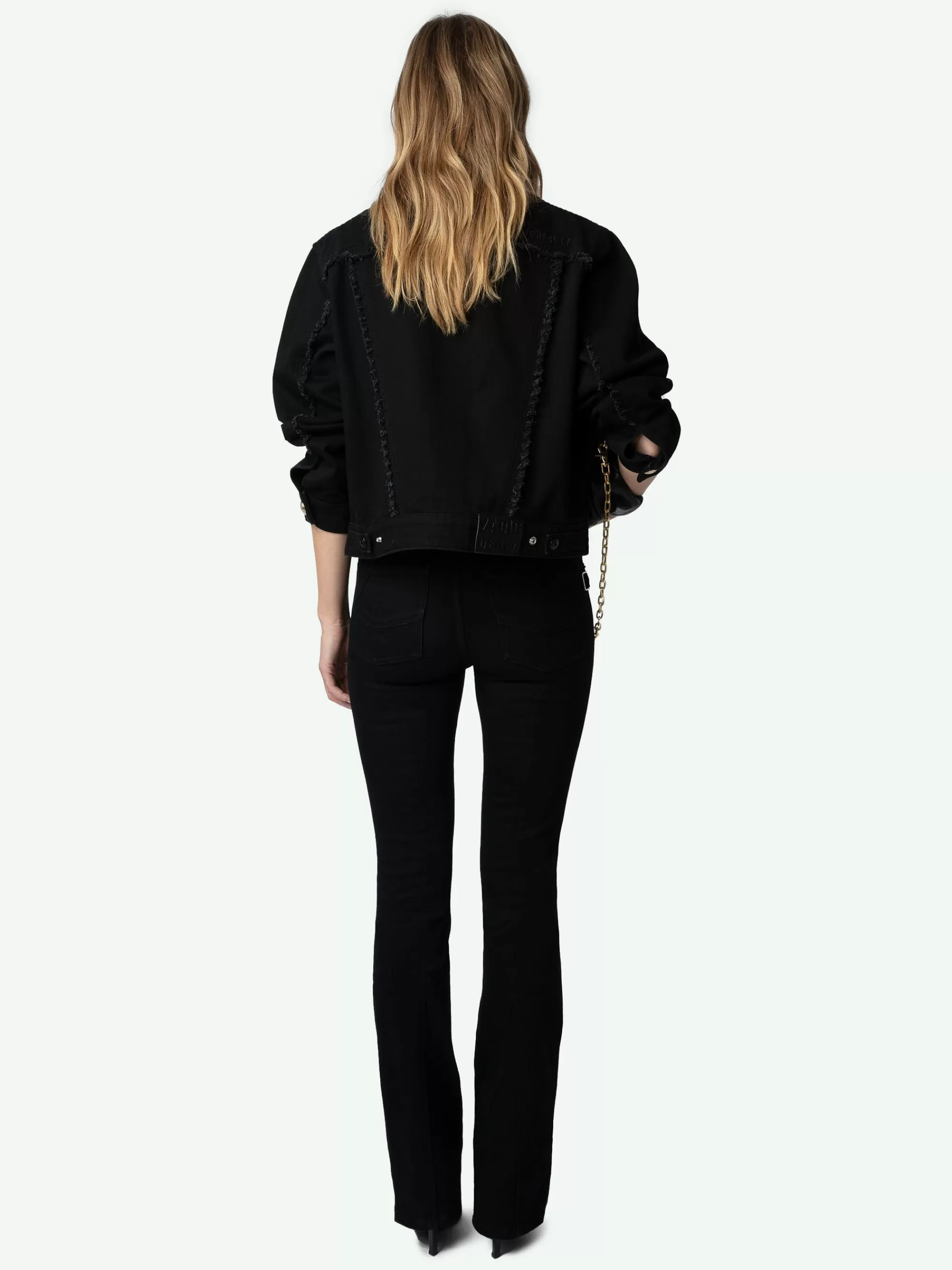 Jackets & Coats | Denim | Zadig&Voltaire Kaely Denim Jacket Black