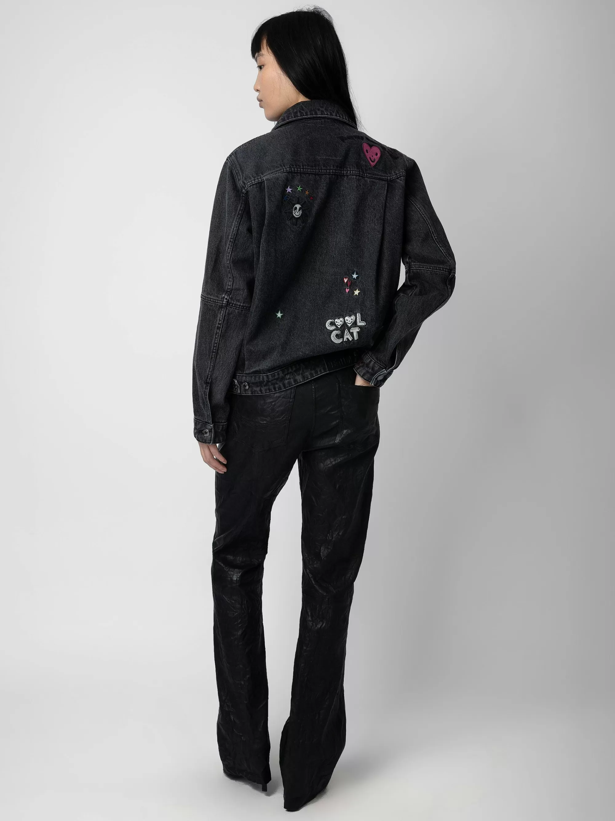 Jackets & Coats | Spring/Summer 2024 | Zadig&Voltaire Kasy Denim Jacket Grey