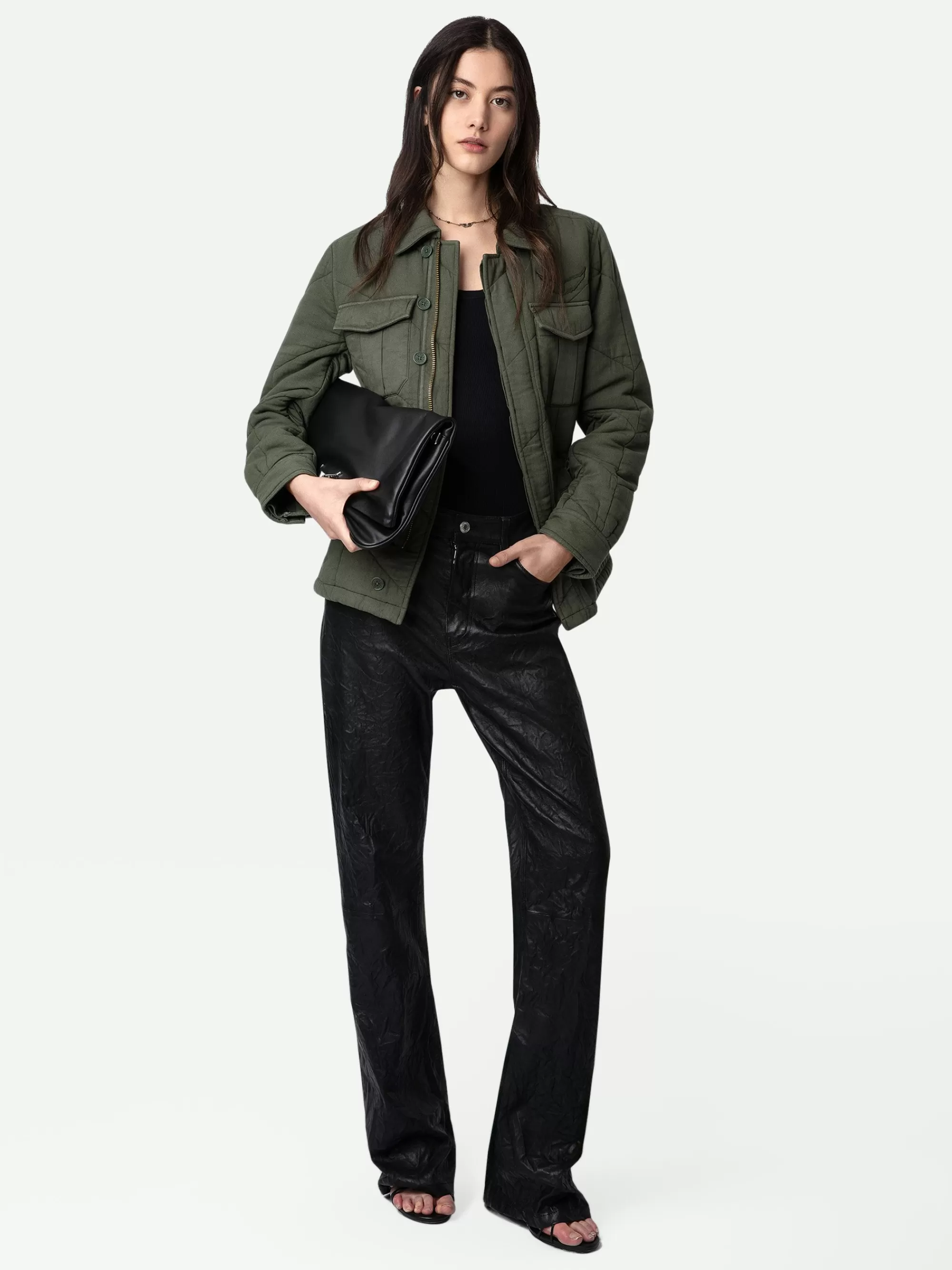 Jackets & Coats | Spring/Summer 2024 | Zadig&Voltaire Kayak Jacket Kaki