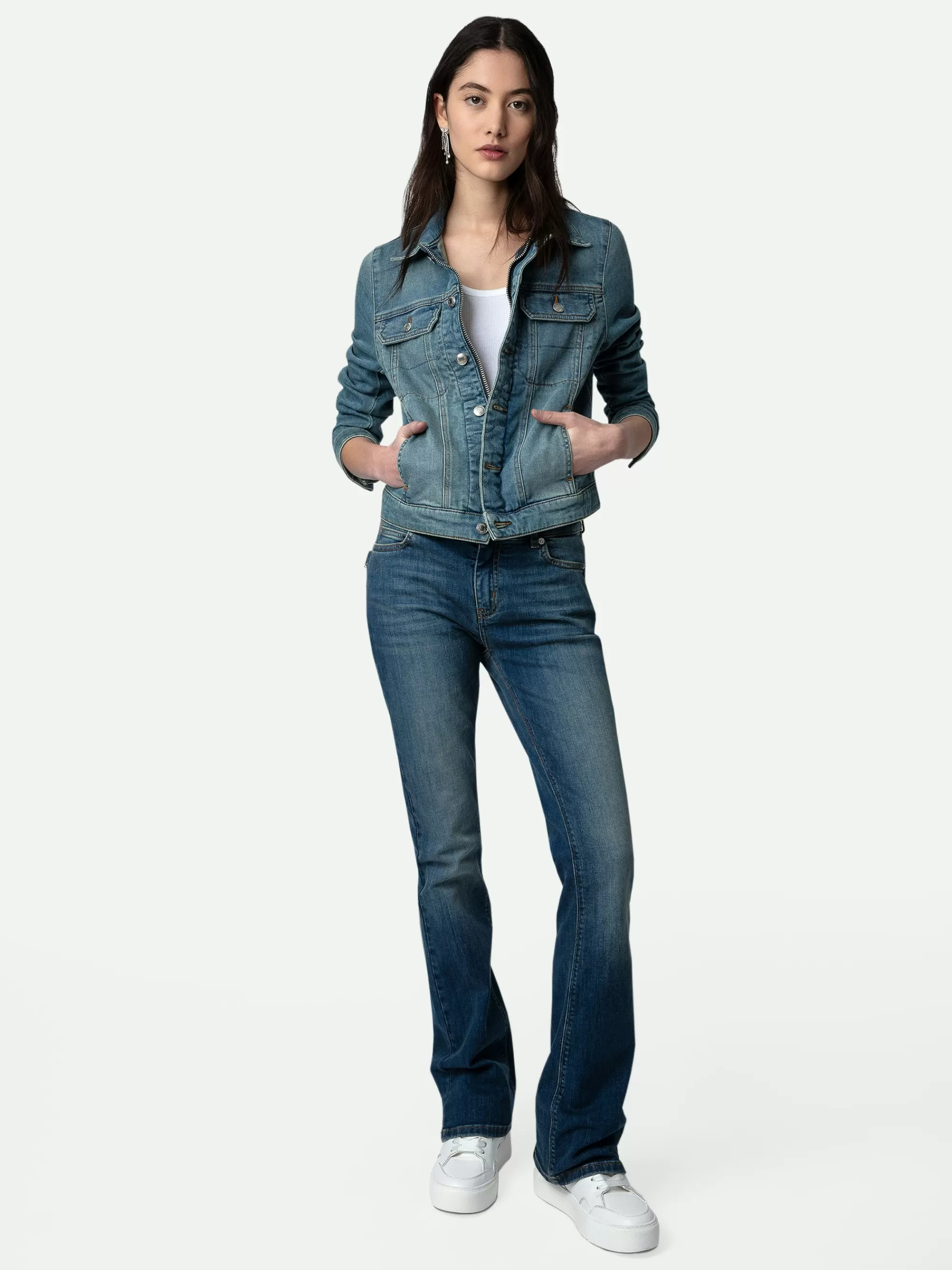 Jackets & Coats | Denim | Zadig&Voltaire Kioky Denim Jacket Blue