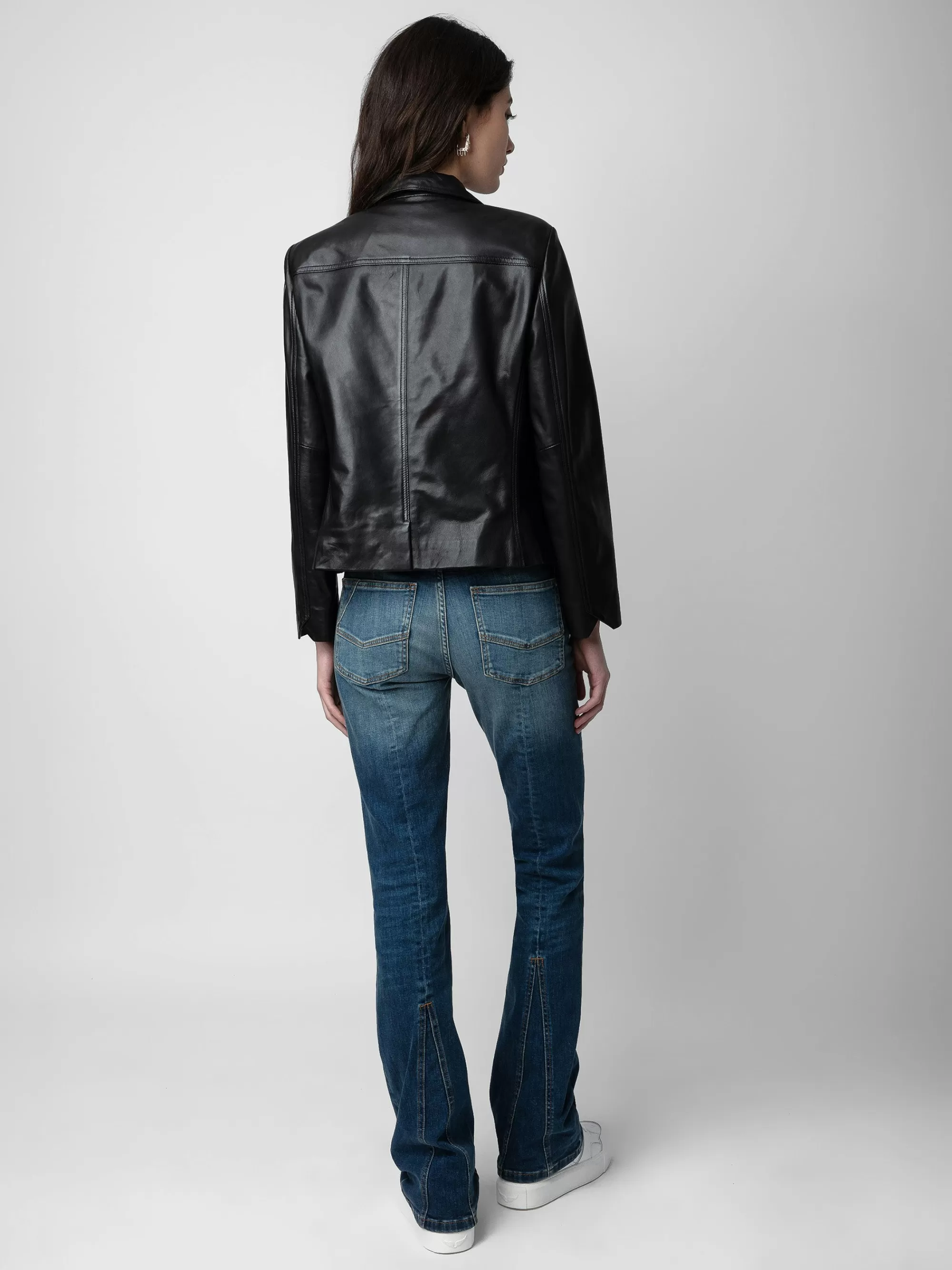 Iconics | Zadig&Voltaire Liam Leather Jacket Black