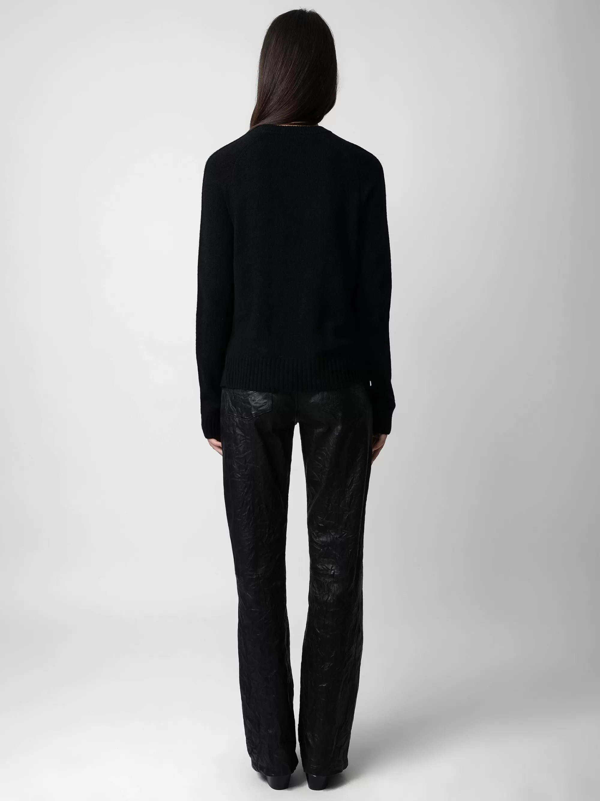 Sweaters & Cardigans | Shop New In | Zadig&Voltaire Lili Cashmere Sweater Black