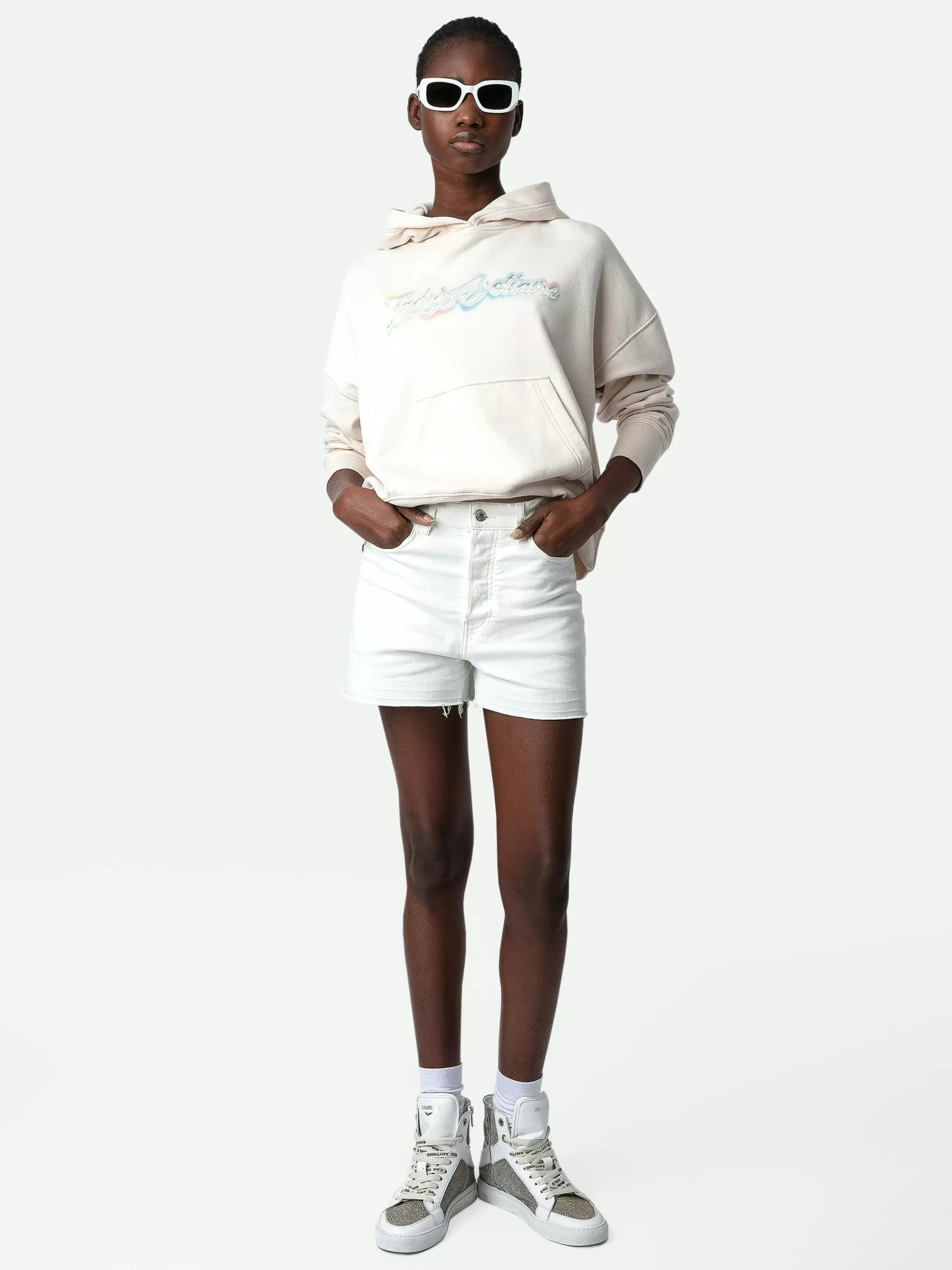 Sweatshirts | Spring/Summer 2024 | Zadig&Voltaire Mia Gimme Love Sweatshirt Petale