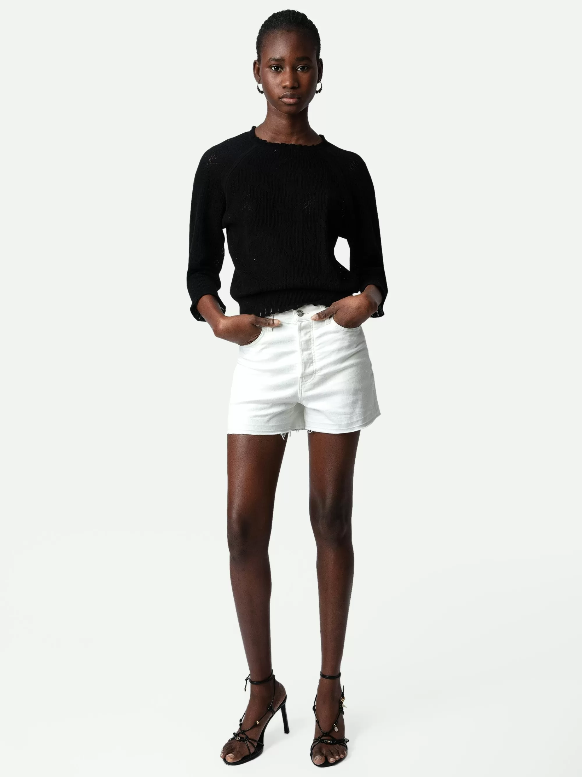 Sweaters & Cardigans | Spring/Summer 2024 | Zadig&Voltaire Moira Sweater Black