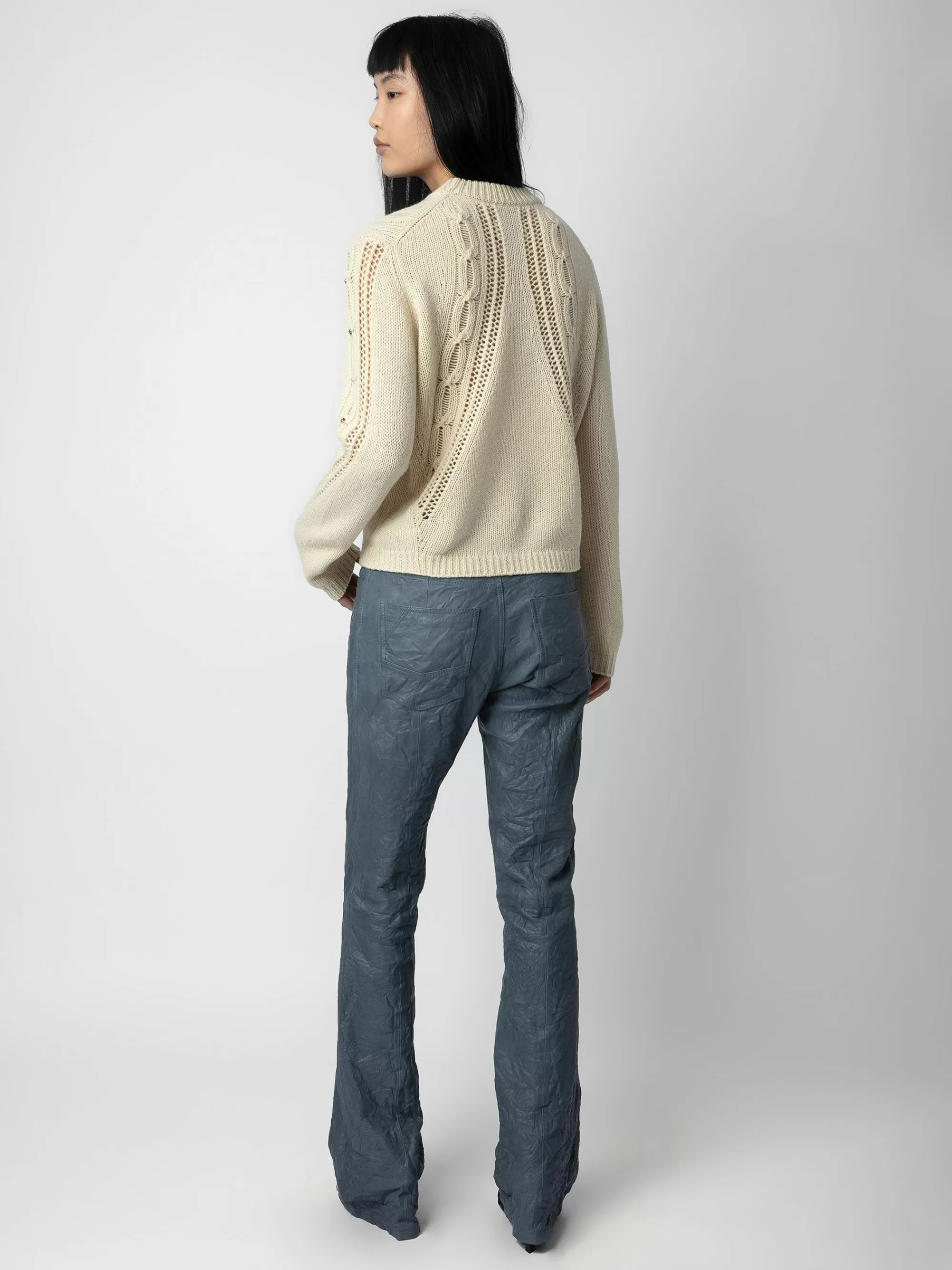 Sweaters & Cardigans | Embellishment | Zadig&Voltaire Morley Sweater Vanille