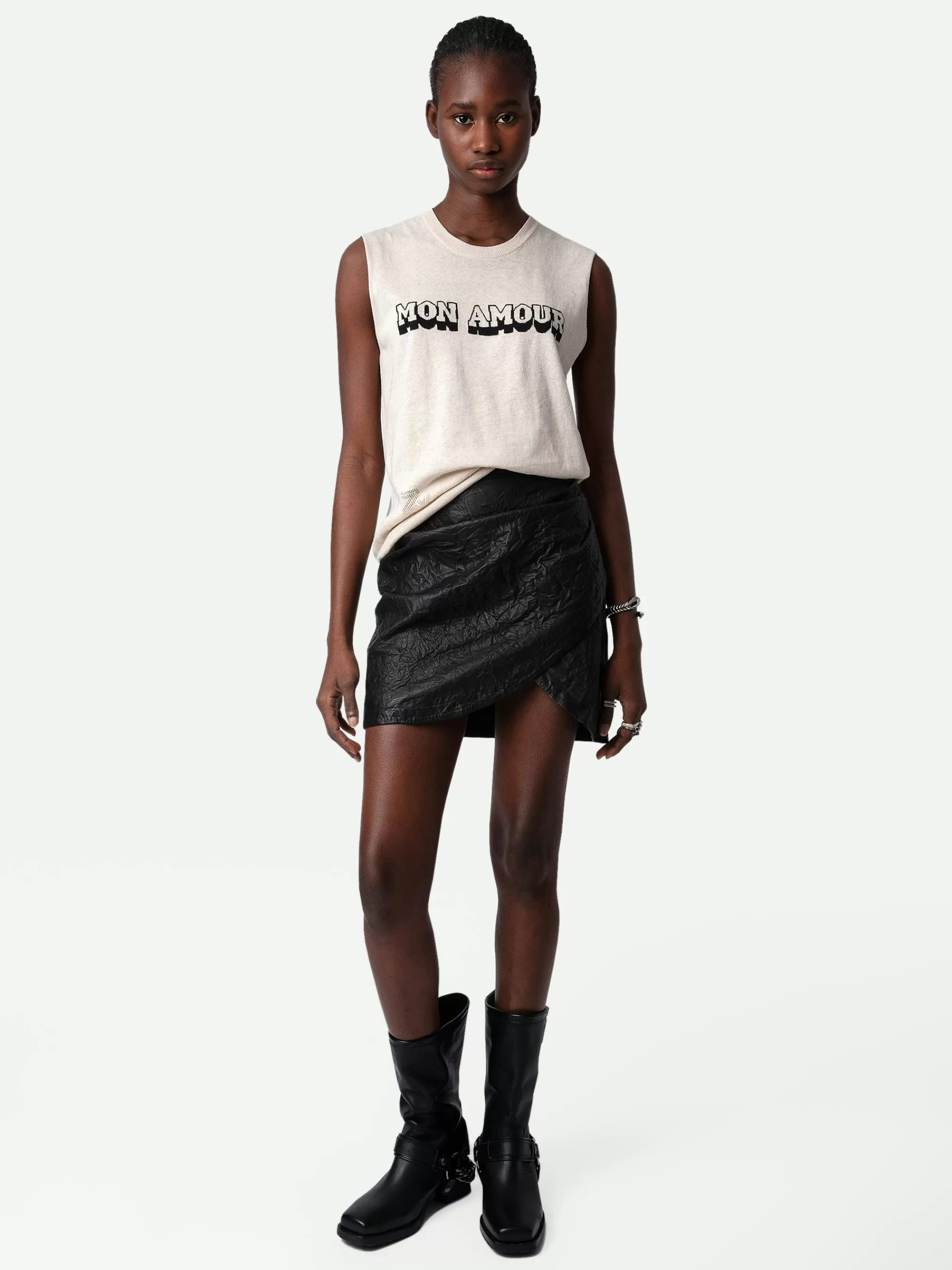 Tops & Shirts | Spring/Summer 2024 | Zadig&Voltaire Nida Mon Amour Top Petale