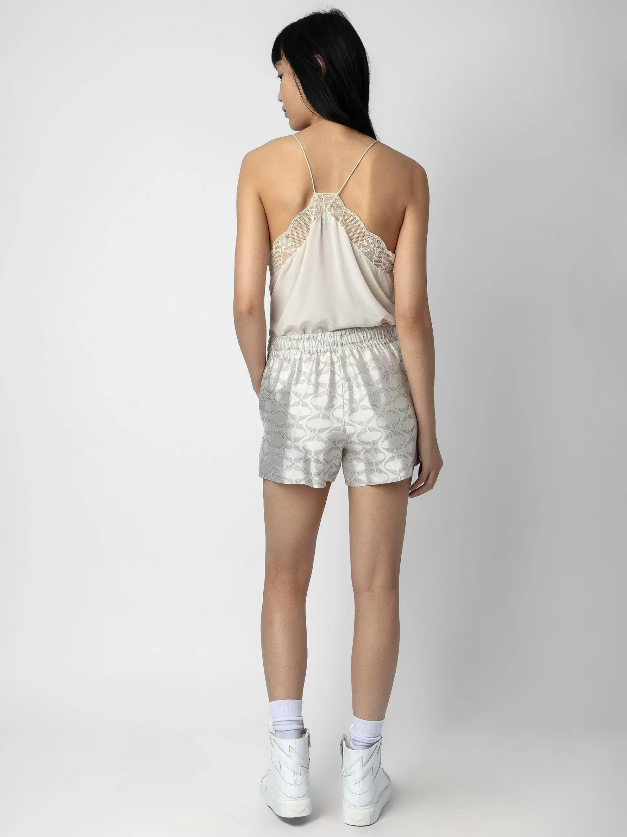 Suiting | Pants & Shorts | Zadig&Voltaire Paxi Wings Jacquard Shorts Scout