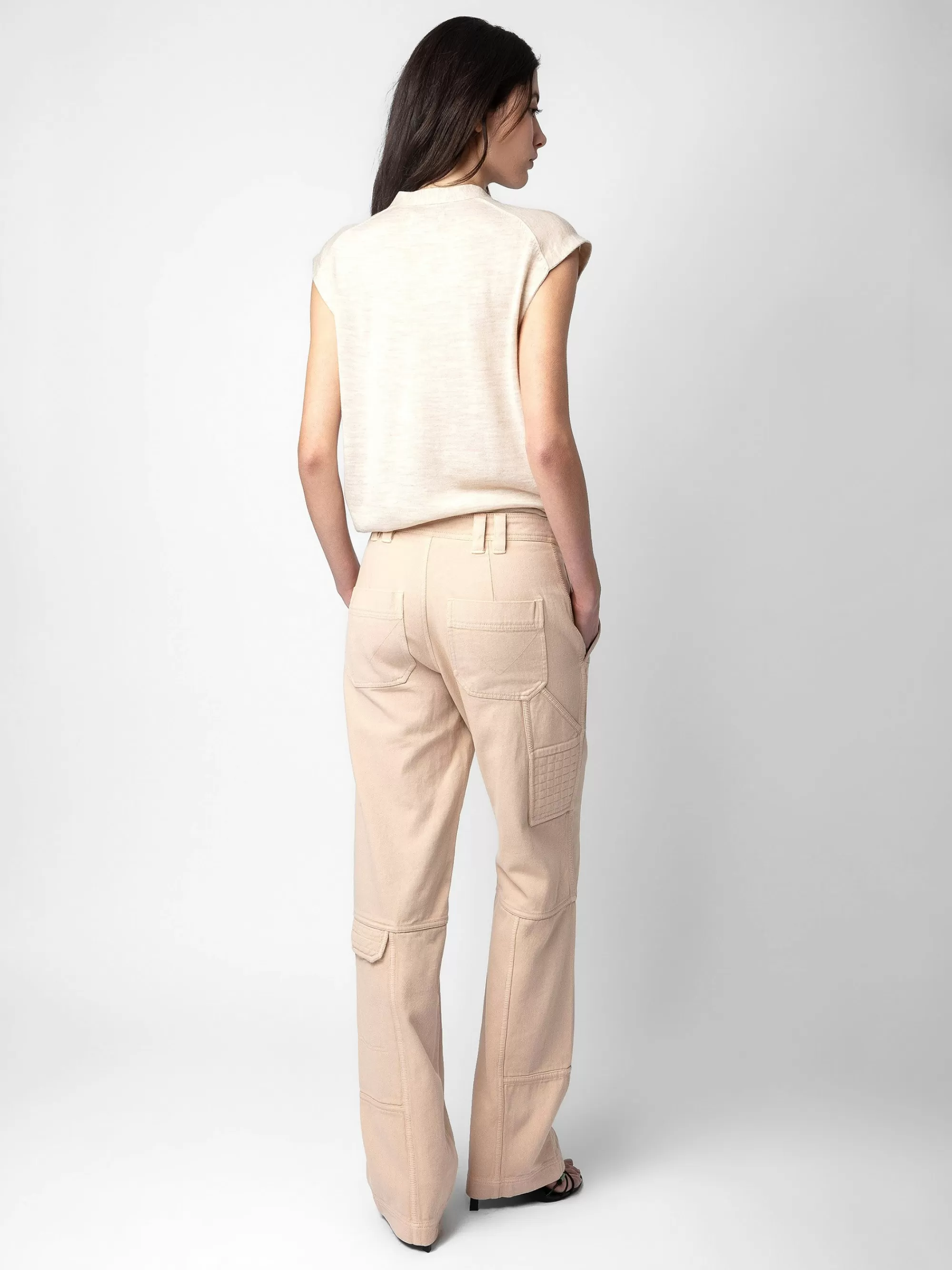 Pants & Shorts | Spring/Summer 2024 | Zadig&Voltaire Pepper Pants Sugar