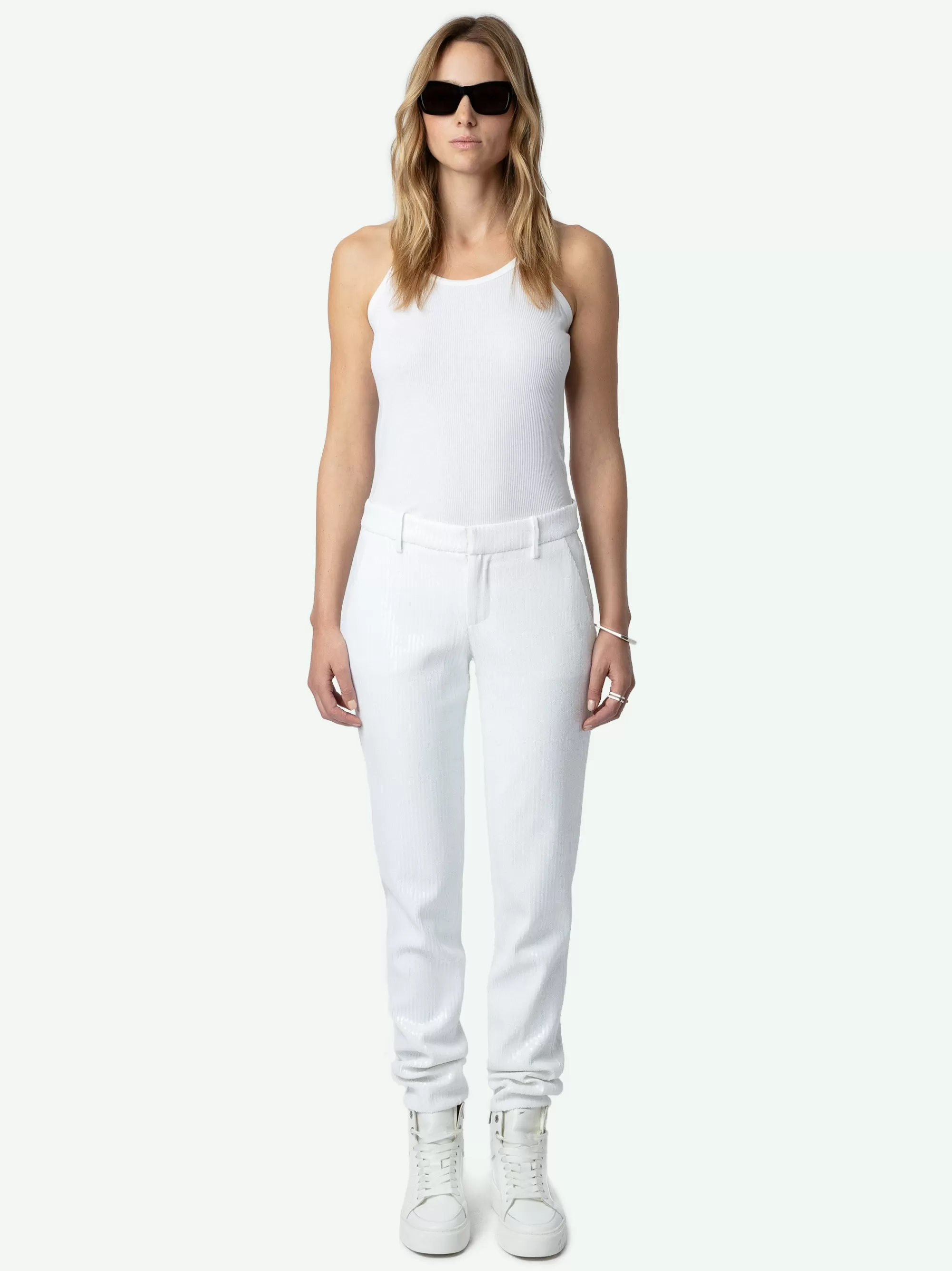 Pants & Shorts | Shop New In | Zadig&Voltaire Prune Sequin Pants Judo