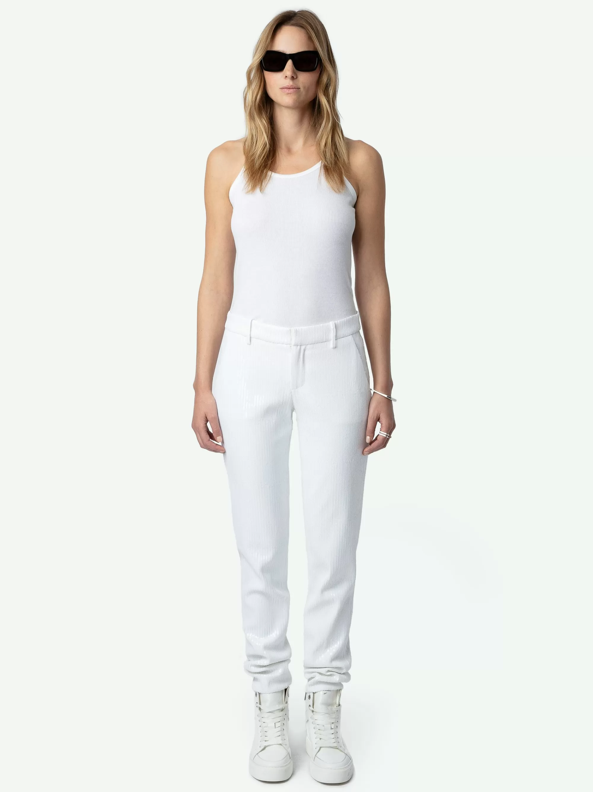 Pants & Shorts | Shop New In | Zadig&Voltaire Prune Sequin Pants Judo