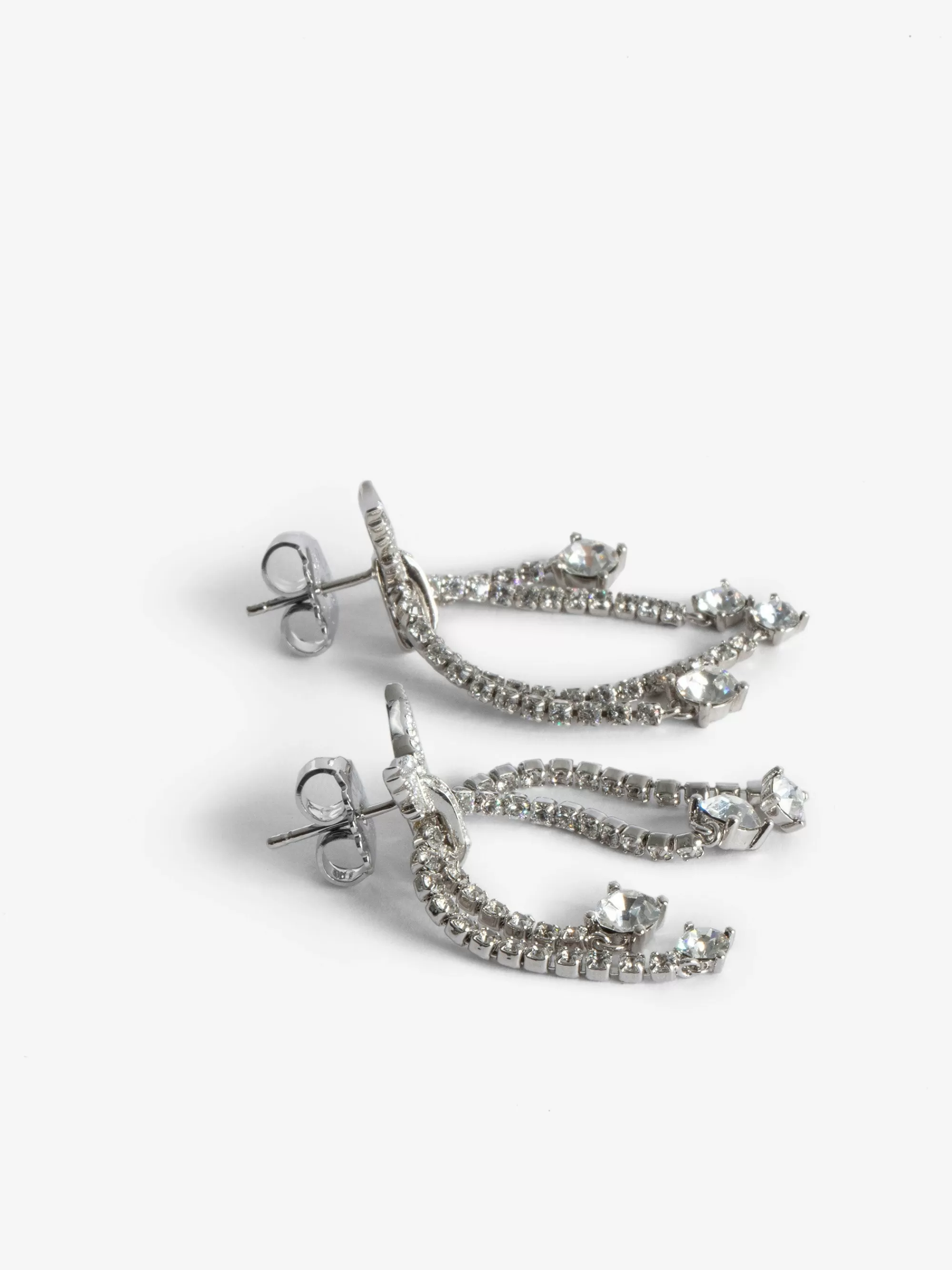 Jewelry | Zadig&Voltaire Rock Node Earrings Shiny silver