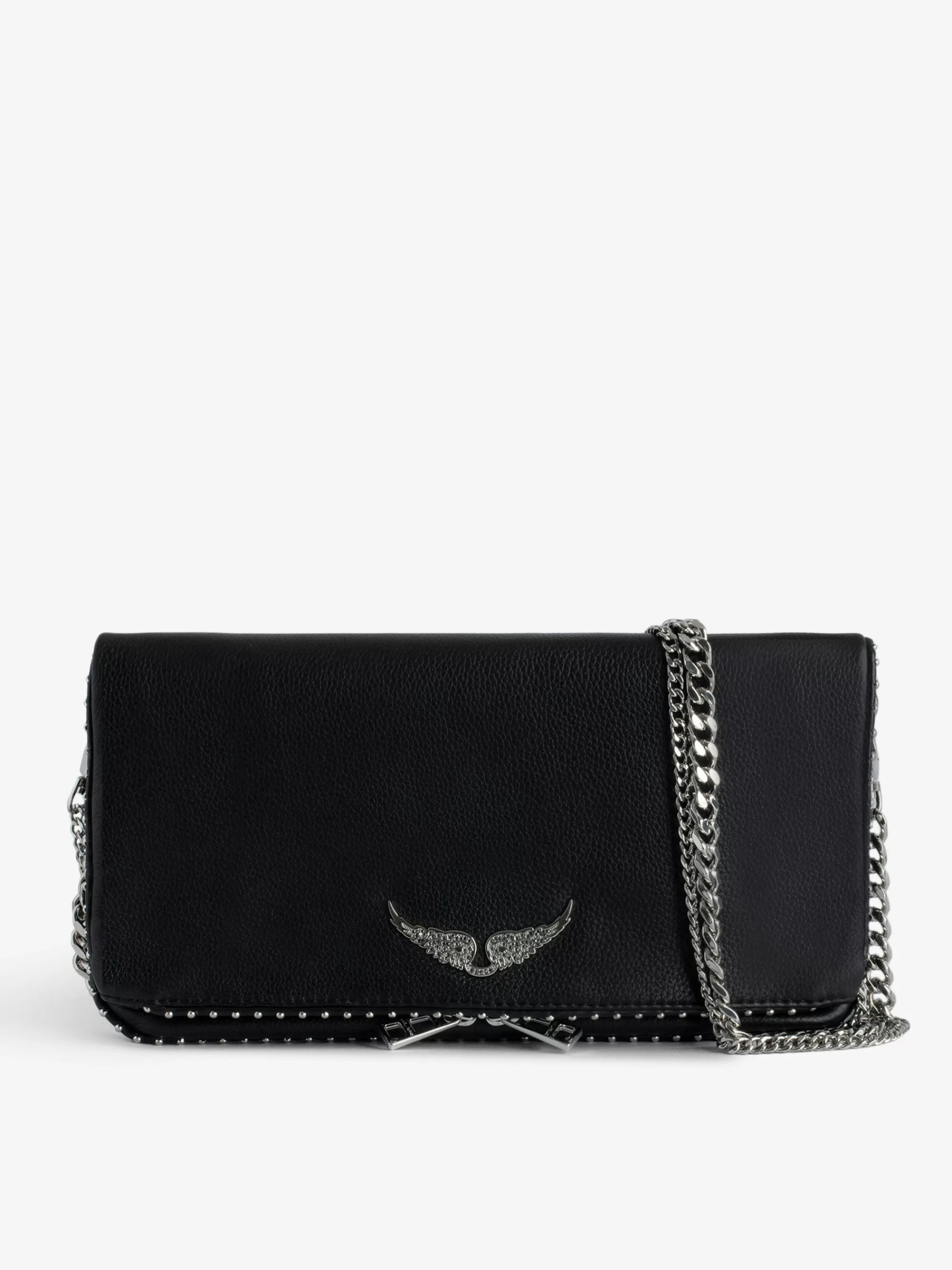 Iconics | Iconics | Zadig&Voltaire Rock Studs Clutch Black