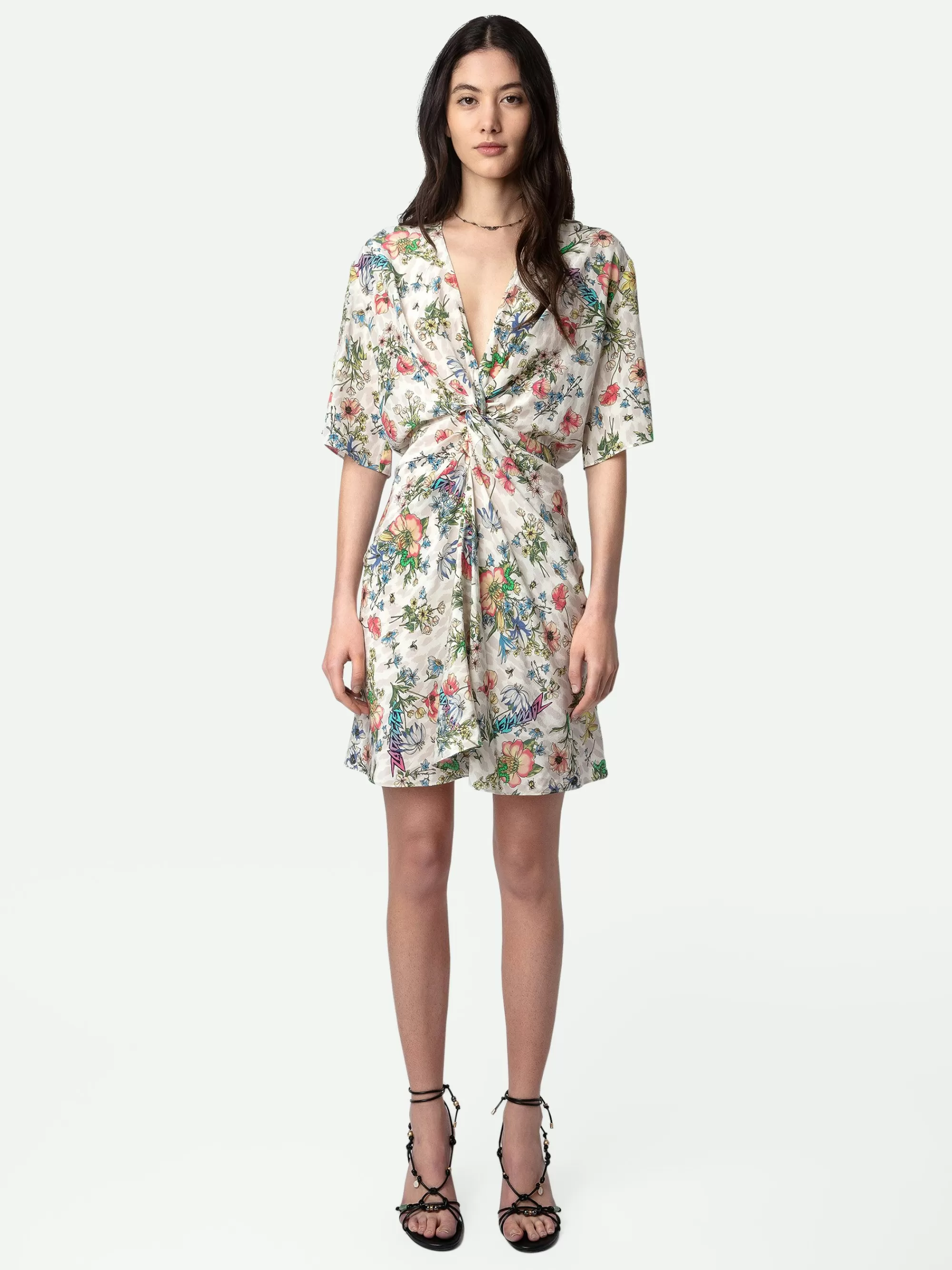 Shop New In | Zadig&Voltaire Rozom Silk Dress Vanille