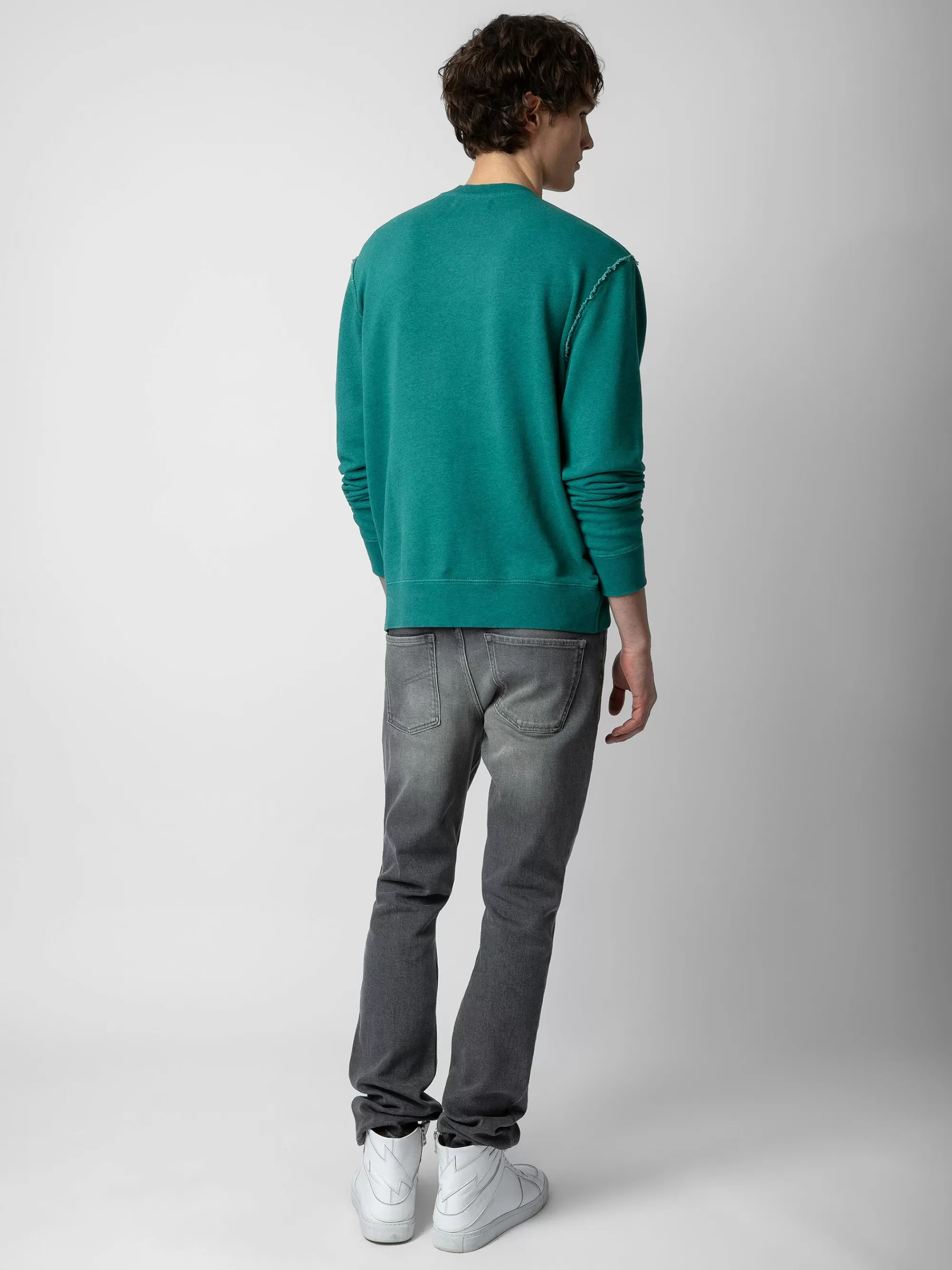 Spring/Summer 2024 | Sweatshirts | Zadig&Voltaire Simba Sweatshirt Aqua