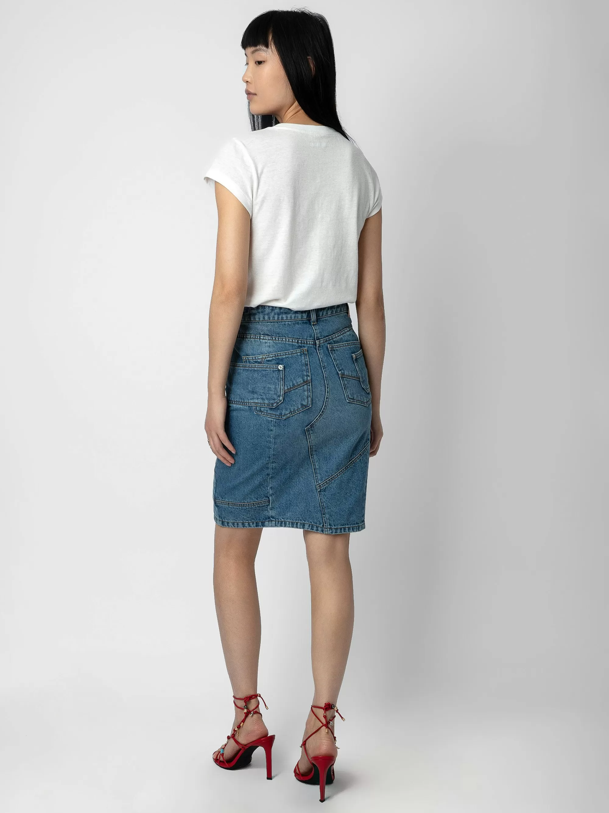 T-Shirts | Spring/Summer 2024 | Zadig&Voltaire Skinny Photoprint T-shirt Judo