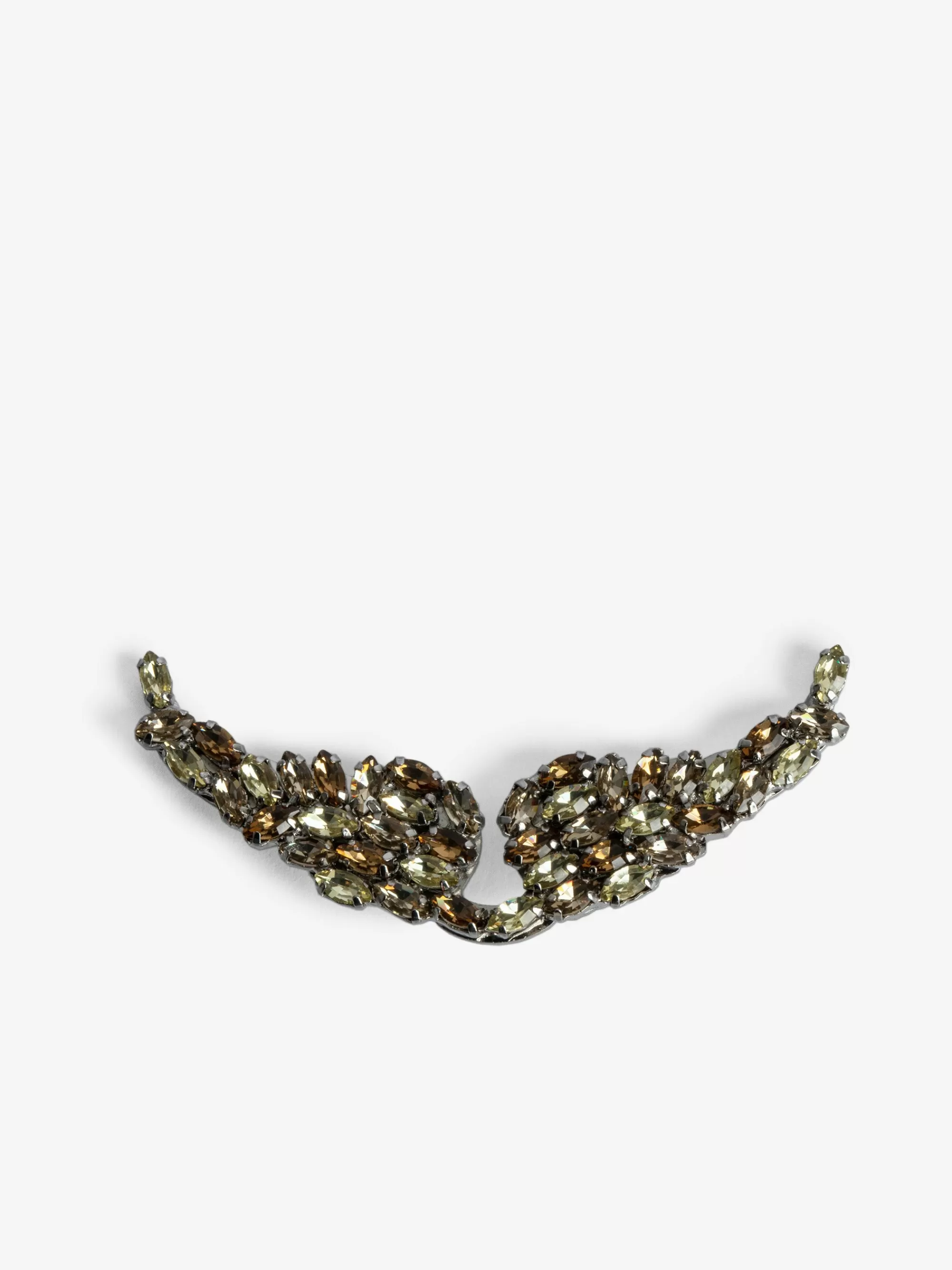 Straps & Accessories | Straps & Accessories | Zadig&Voltaire Strass XL Swing Your Wings Charm Old gold