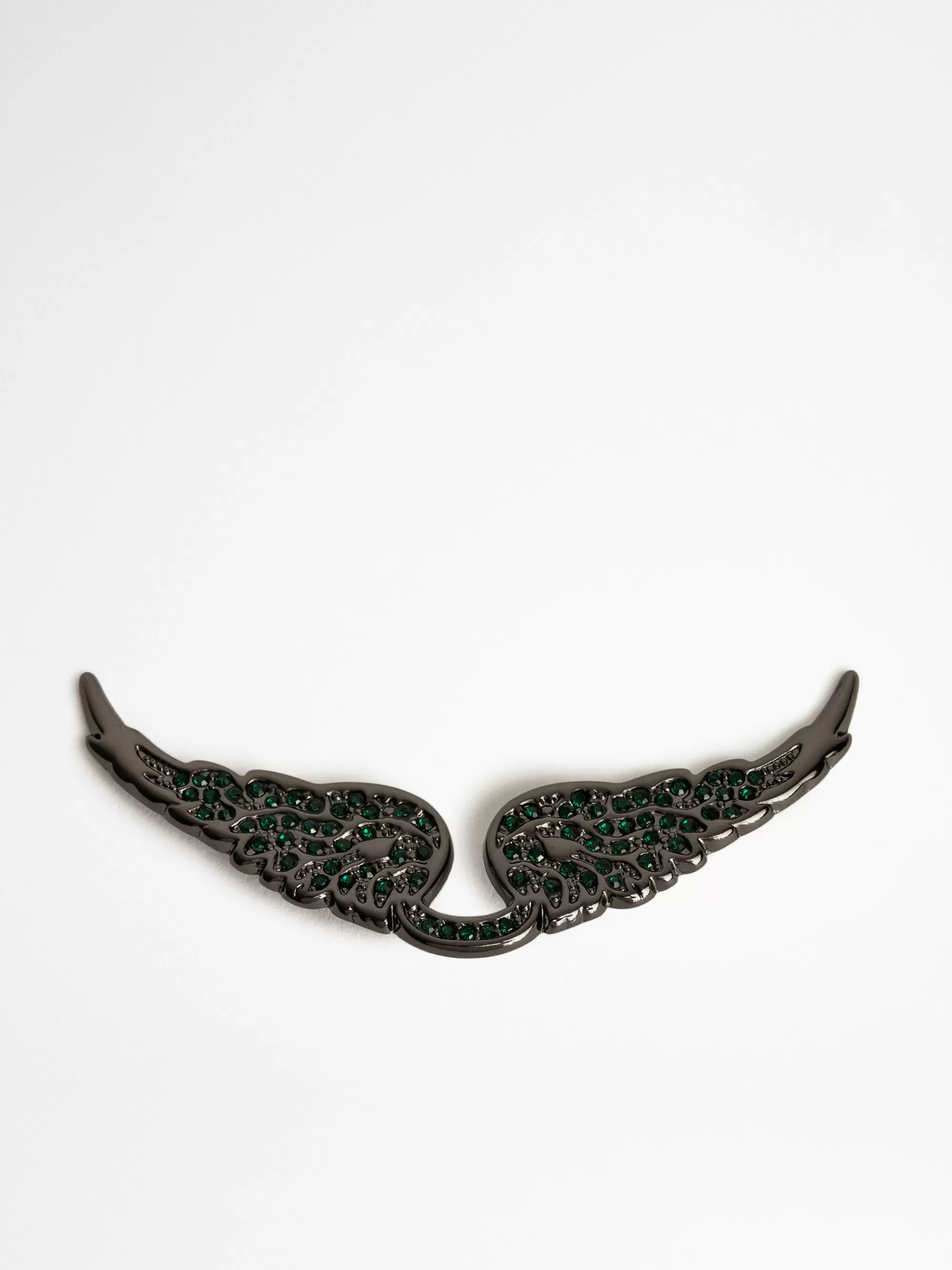Straps & Accessories | Straps & Accessories | Zadig&Voltaire Swing Your Wings Charm Shiny gun emerald