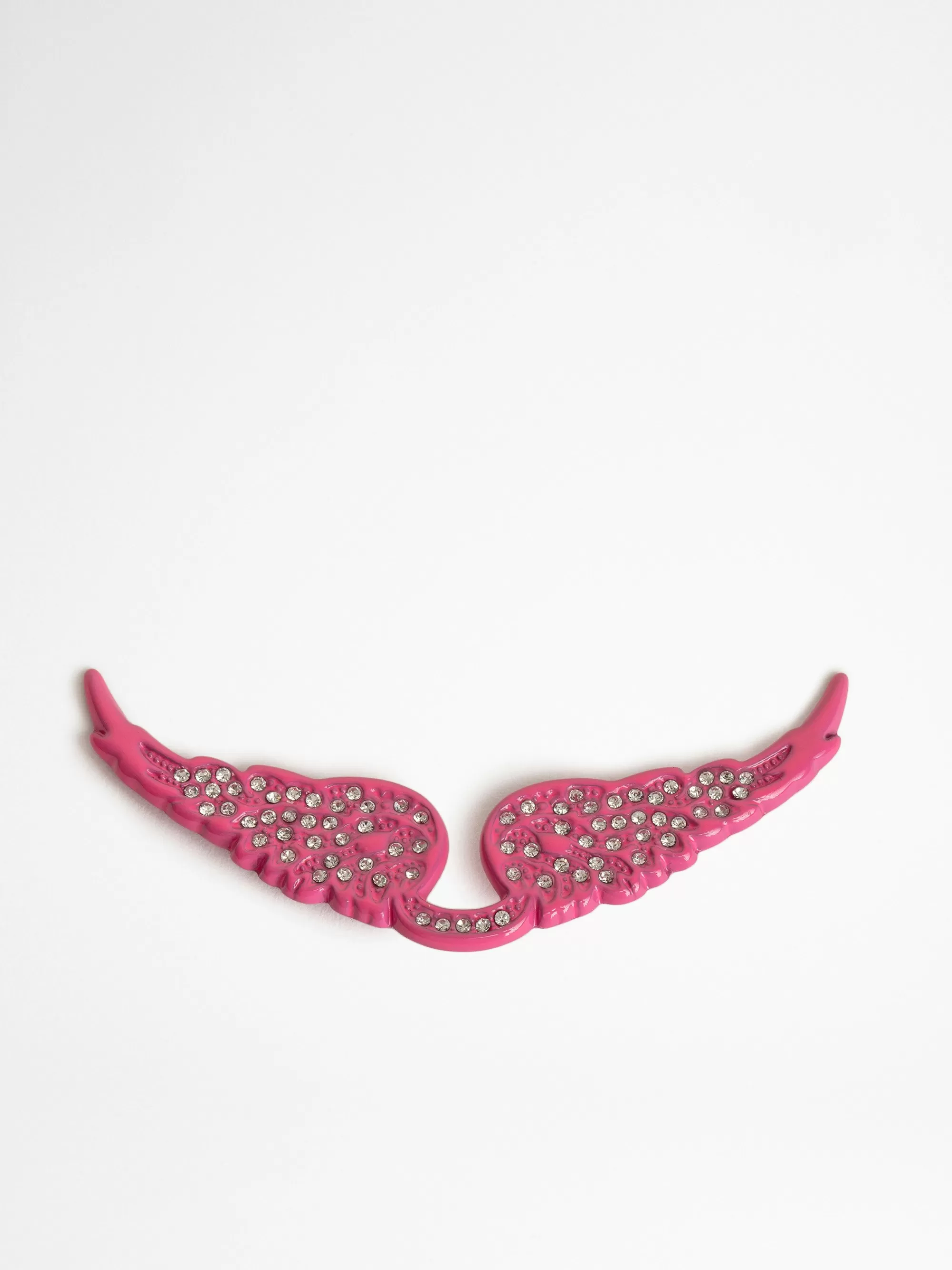Straps & Accessories | Straps & Accessories | Zadig&Voltaire Swing Your Wings Charm Fluo pinku002Fcrystal