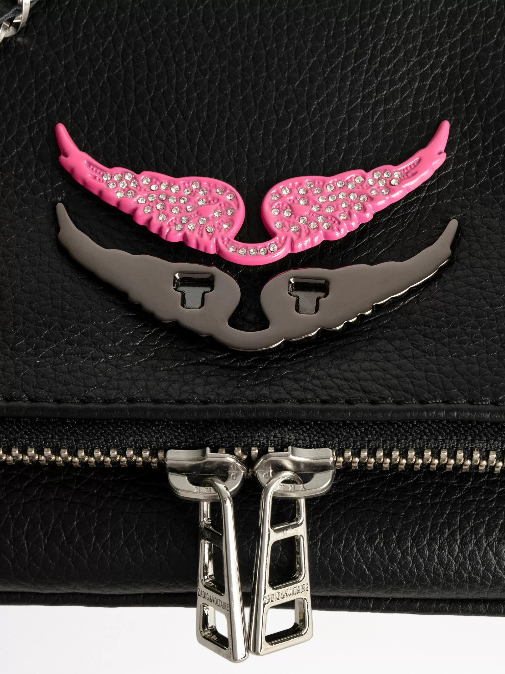 Straps & Accessories | Straps & Accessories | Zadig&Voltaire Swing Your Wings Charm Fluo pinku002Fcrystal