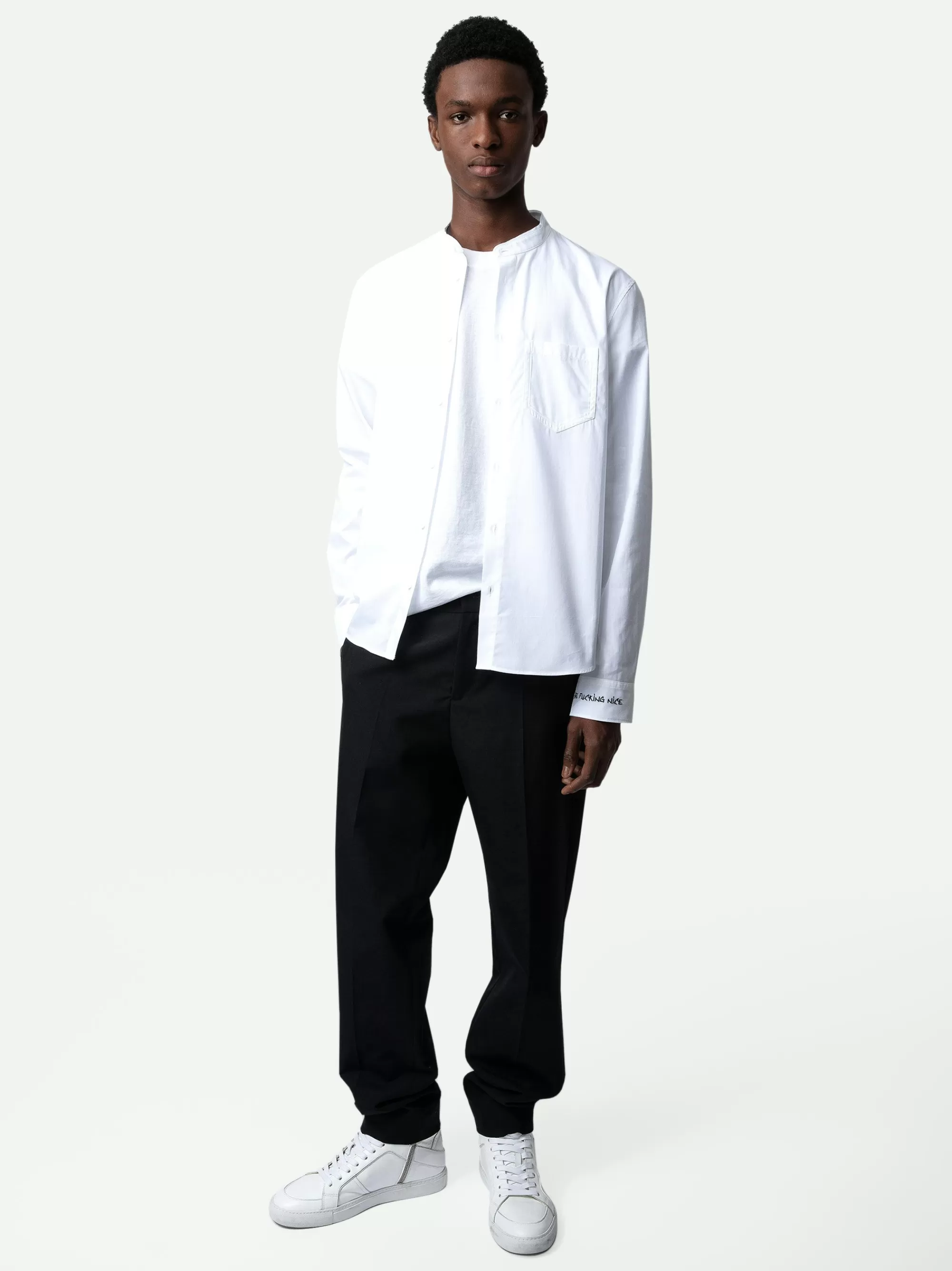 Spring/Summer 2024 | Shirts | Zadig&Voltaire Sydney Shirt White