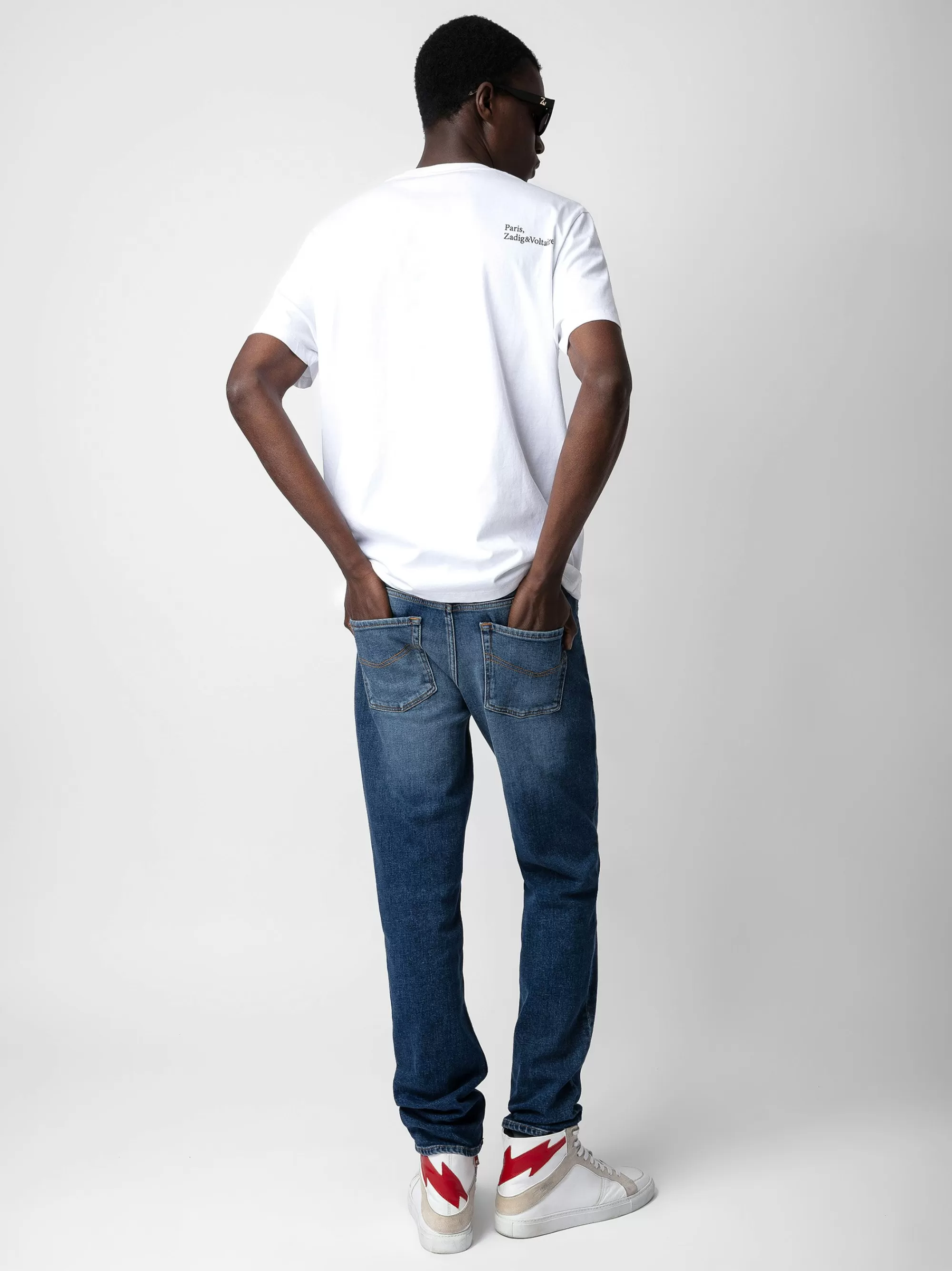 Spring/Summer 2024 | T-Shirts | Zadig&Voltaire Ted Photoprint T-shirt White