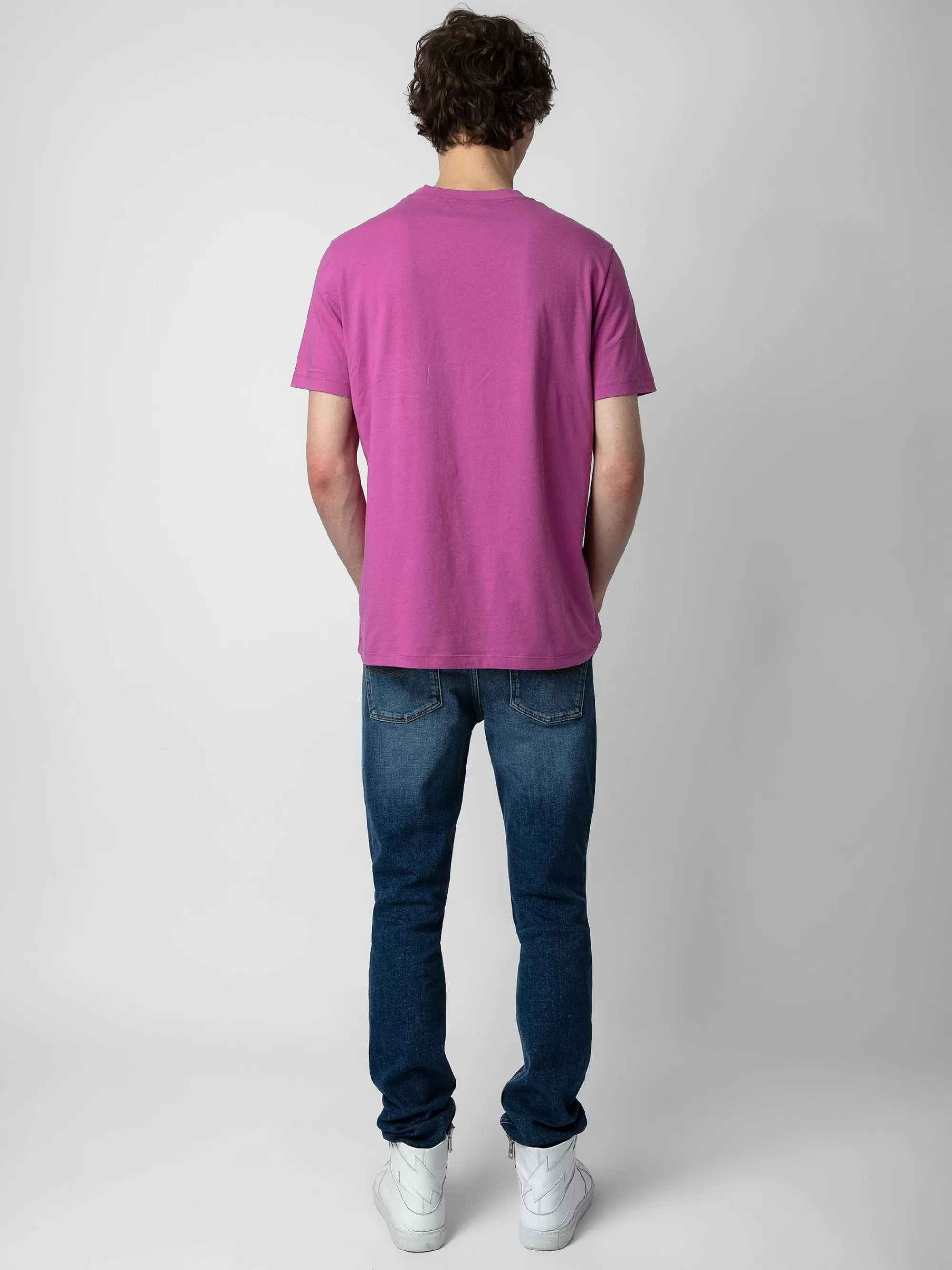 Spring/Summer 2024 | T-Shirts | Zadig&Voltaire Ted Photoprint T-shirt Anemone