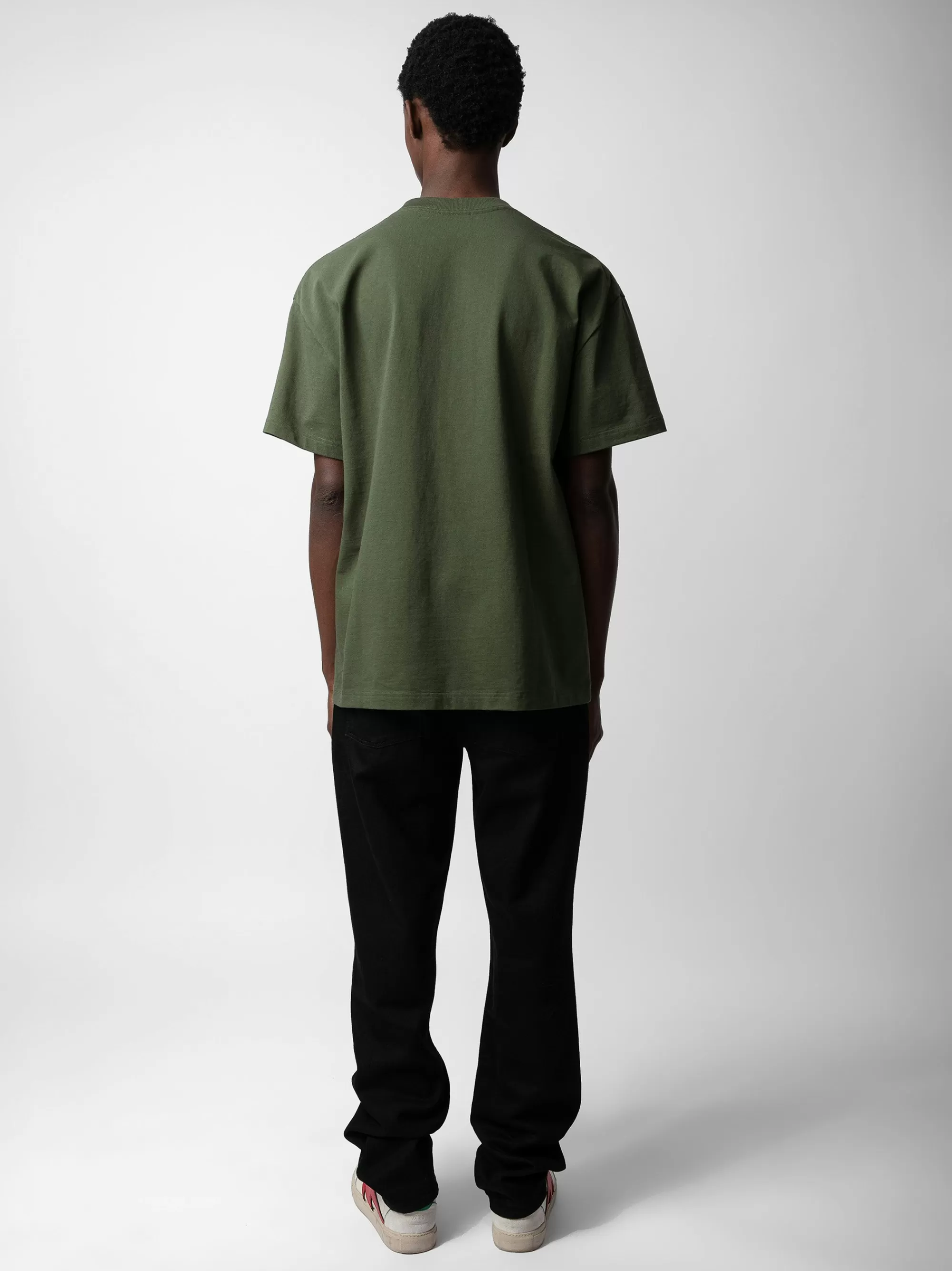 Spring/Summer 2024 | T-Shirts | Zadig&Voltaire Teddy Skull T-shirt Used kaki