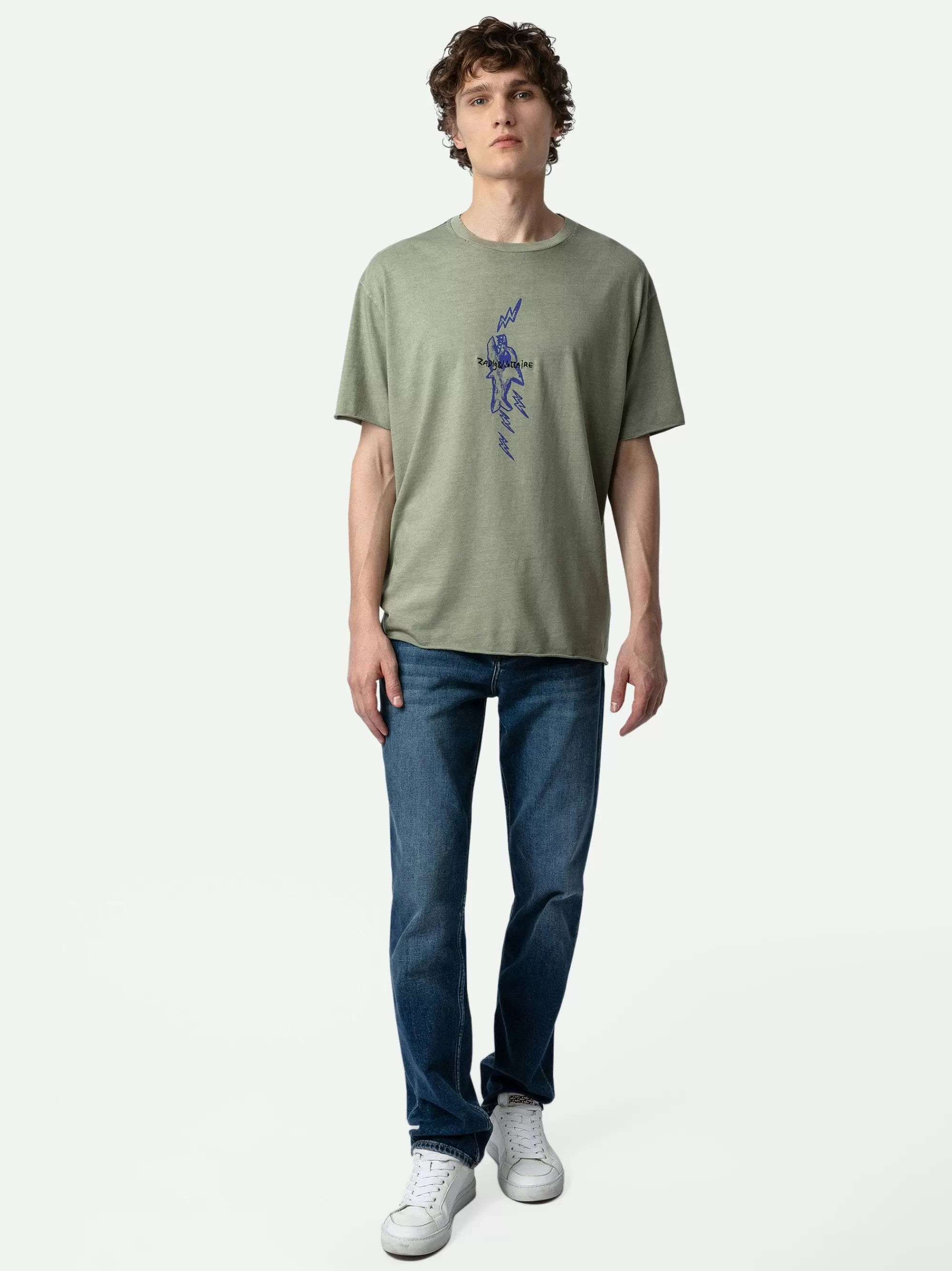 Spring/Summer 2024 | T-Shirts | Zadig&Voltaire Thilo T-shirt Trellis