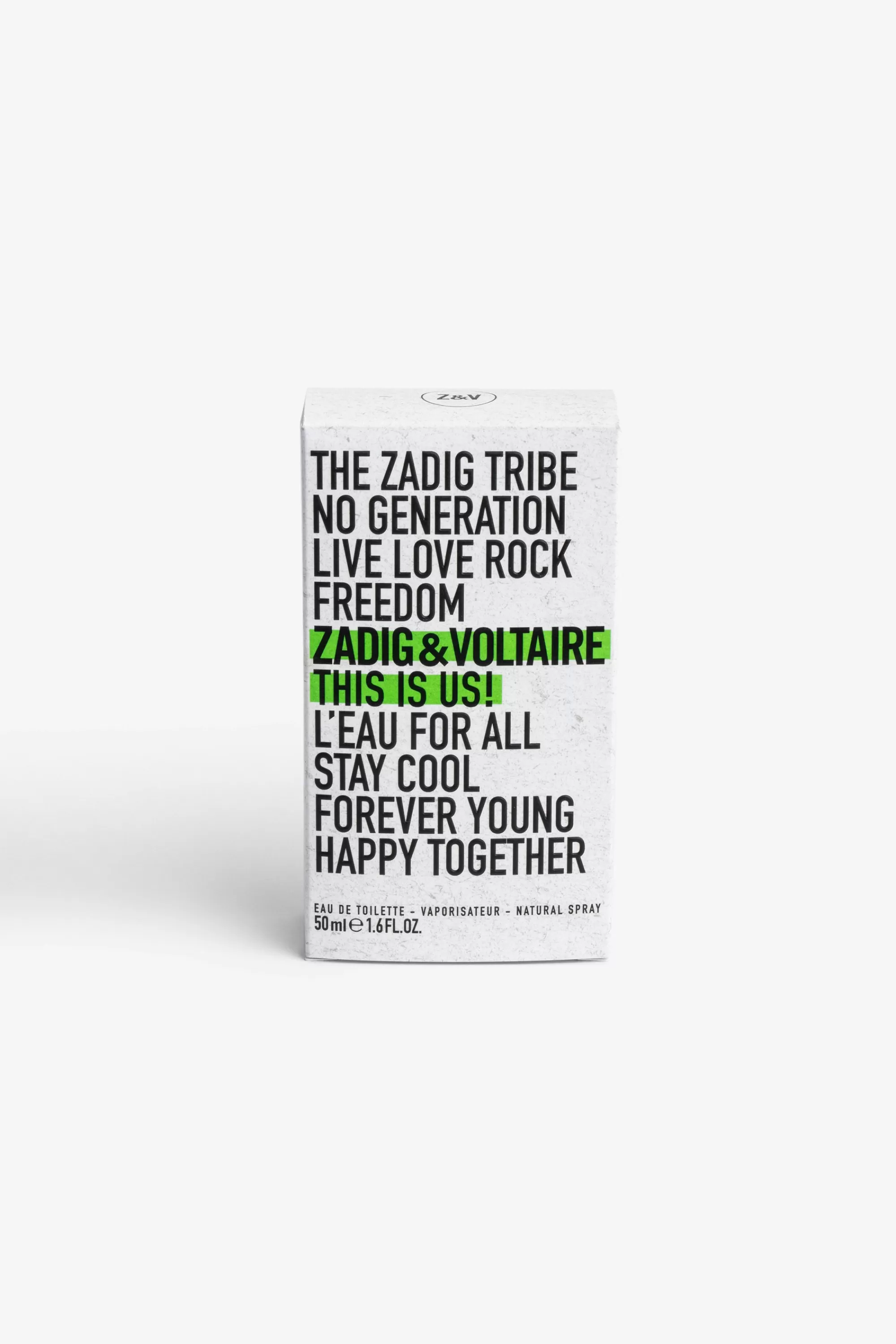 Fragrance | Iconics | Zadig&Voltaire This Is Us! L'Eau For All 50ML White