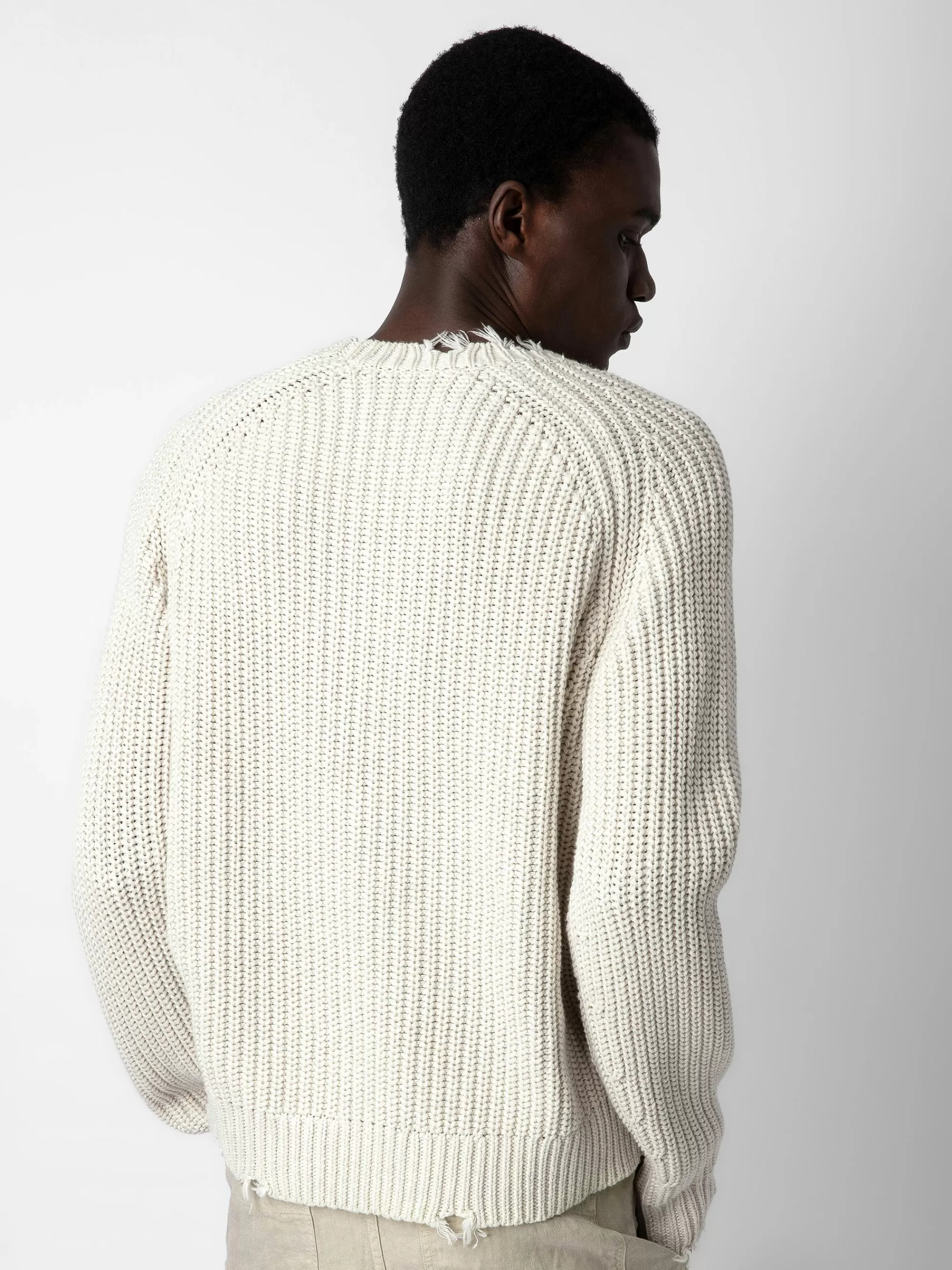 Spring/Summer 2024 | Sweaters & Cardigans | Zadig&Voltaire Tim Sweater Naturel
