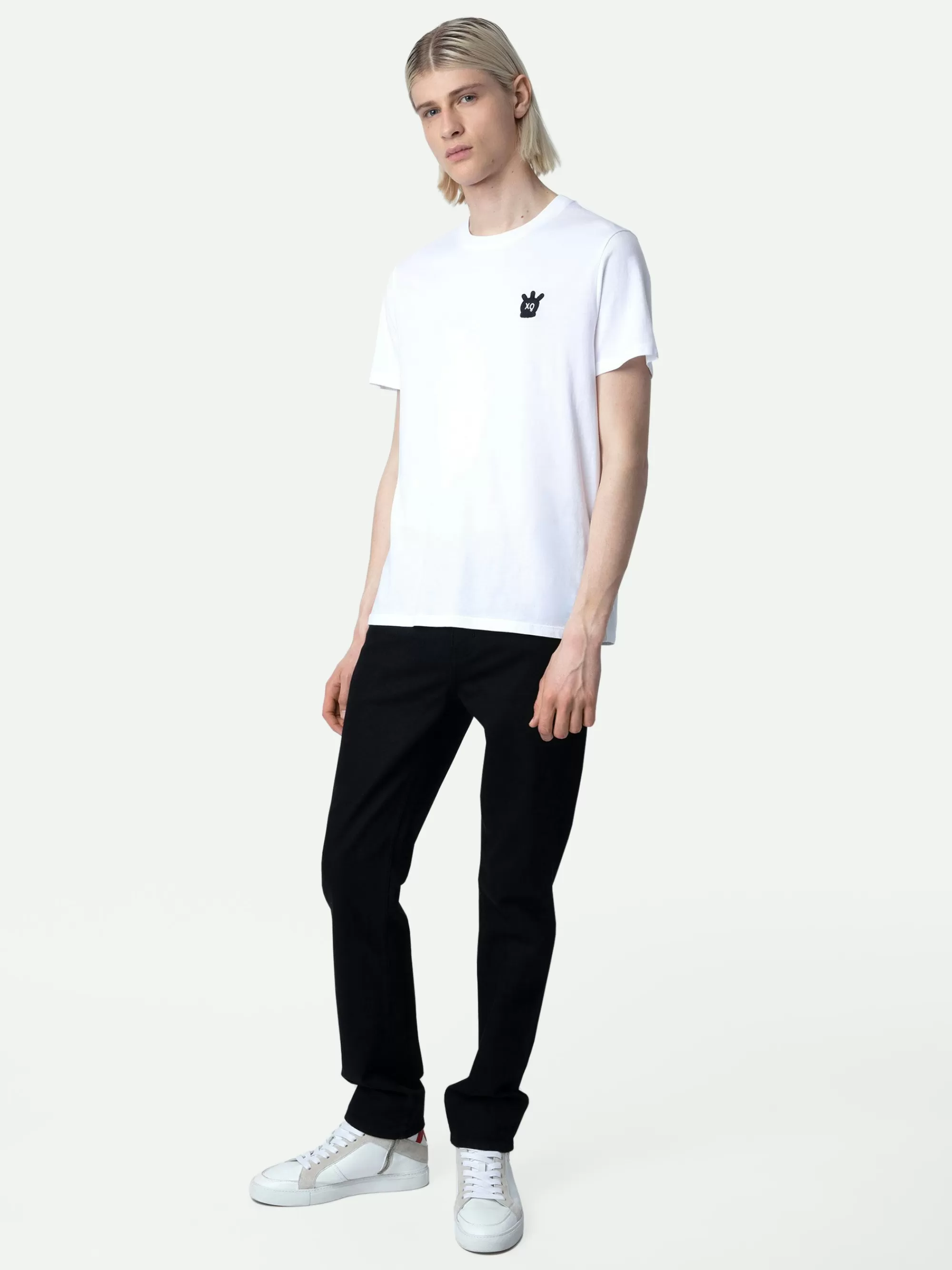 Spring/Summer 2024 | T-Shirts | Zadig&Voltaire Tommy Skull XO T-shirt White