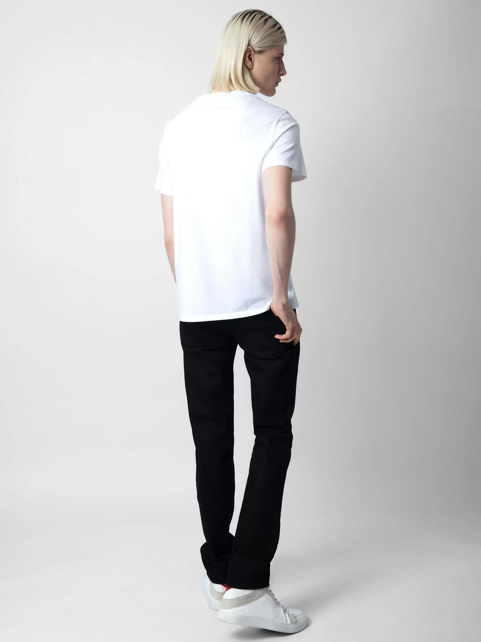 Spring/Summer 2024 | T-Shirts | Zadig&Voltaire Tommy Skull XO T-shirt White