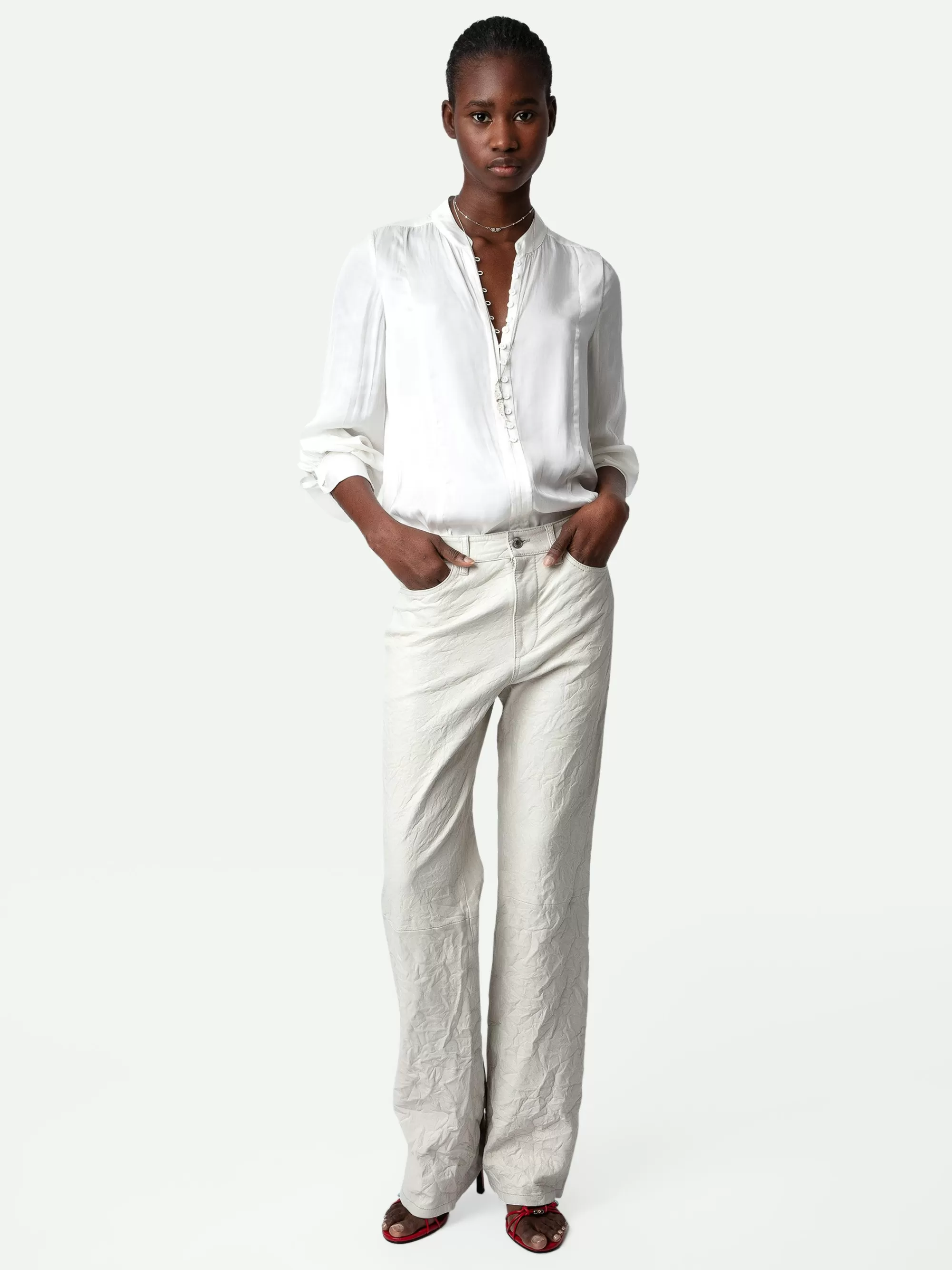 Tops & Shirts | Spring/Summer 2024 | Zadig&Voltaire Twina Satin Blouse Judo
