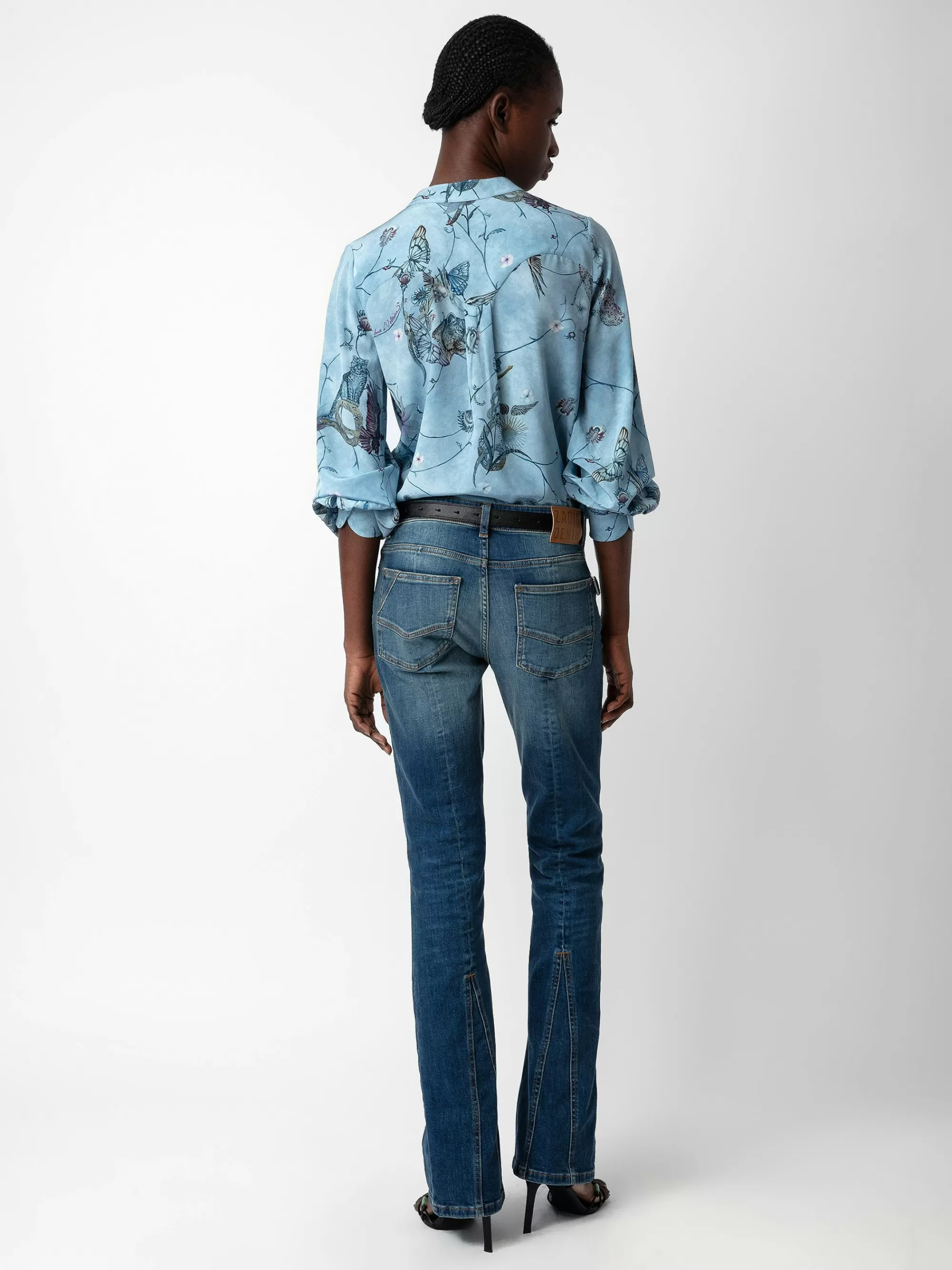Tops & Shirts | Spring/Summer 2024 | Zadig&Voltaire Twina Silk Blouse Glacier